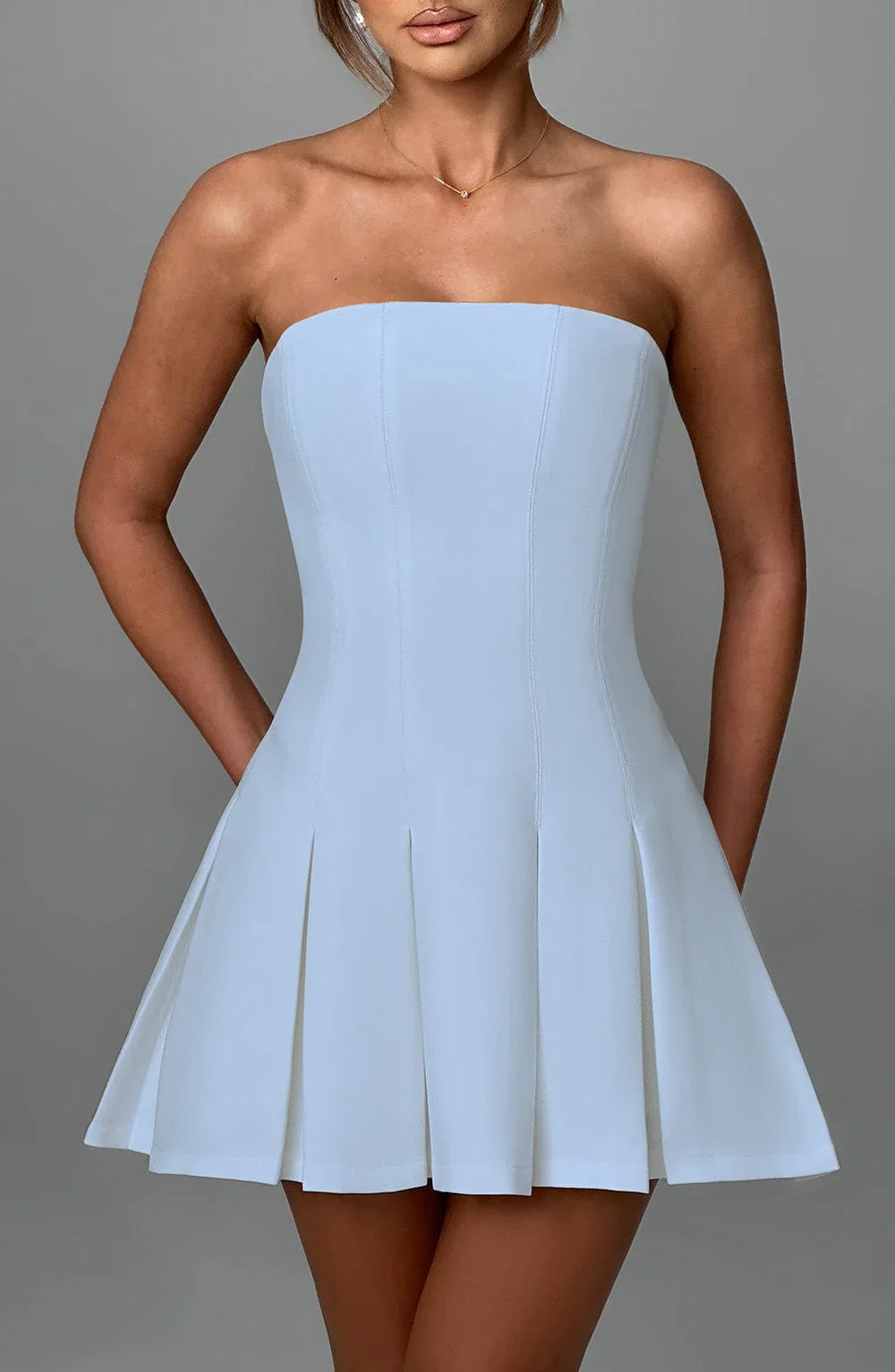 Bryony Mini Dress - Blue