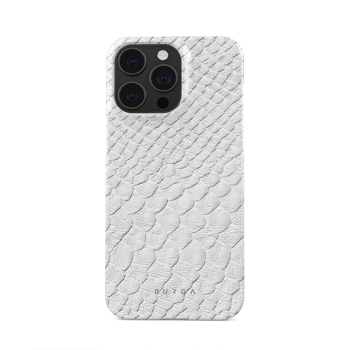 Glacial Desert - White Snakeskin iPhone 15 Pro Max ケース