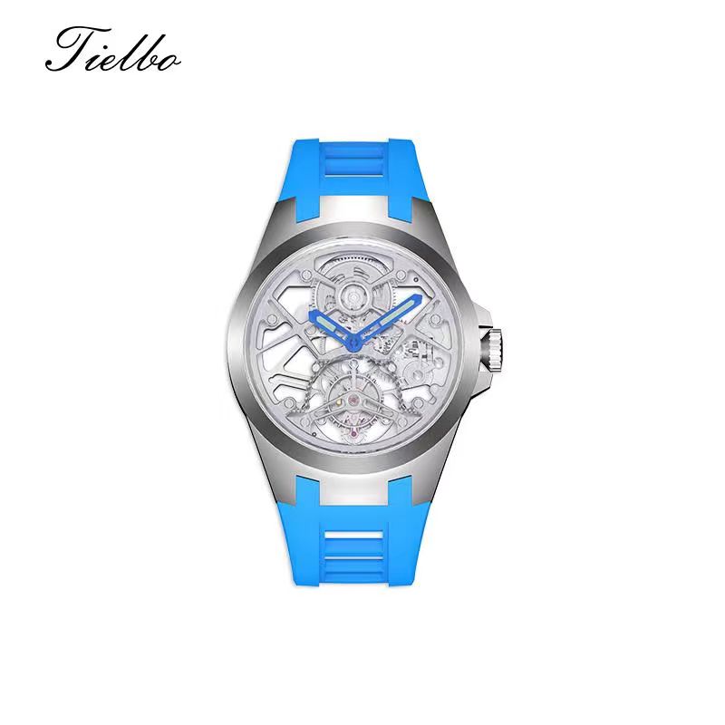 Tianzhou Skeleton Tourbillon Watch – Manual, Sapphire, 44mm T306M