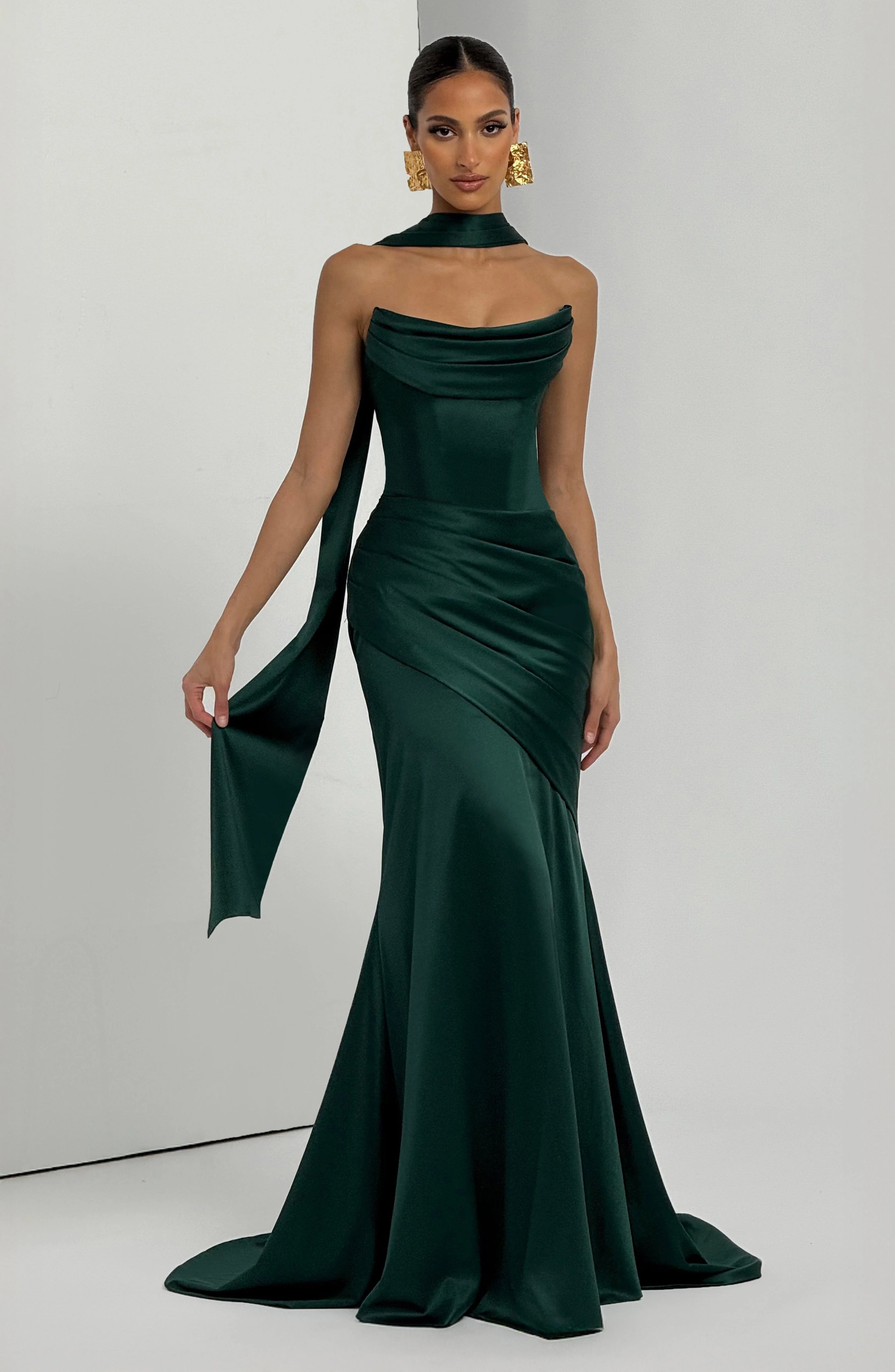 Kensington Maxi Dress - Emerald