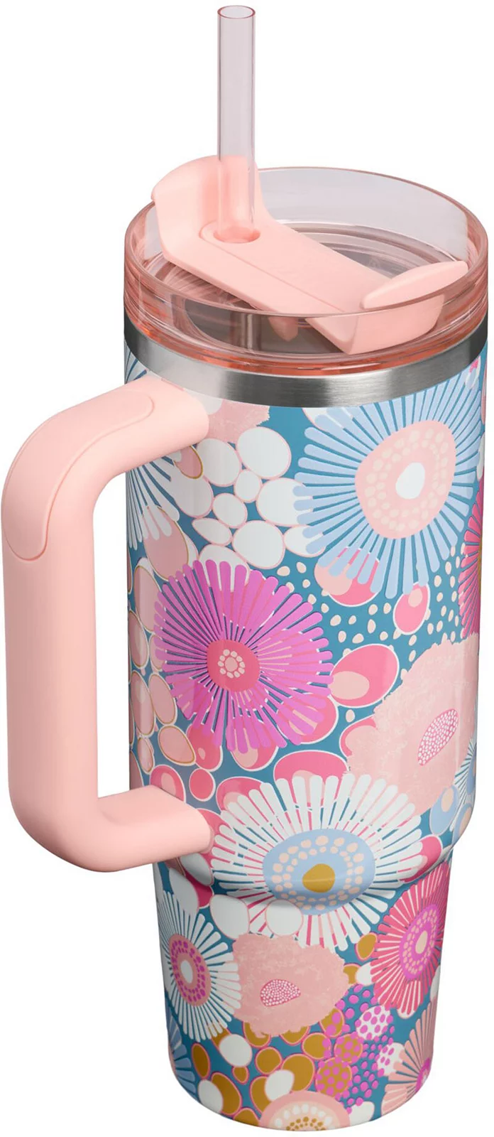 Stanley 30 oz. Quencher H2.0 FlowState Tumbler - Sorbet Wildflower