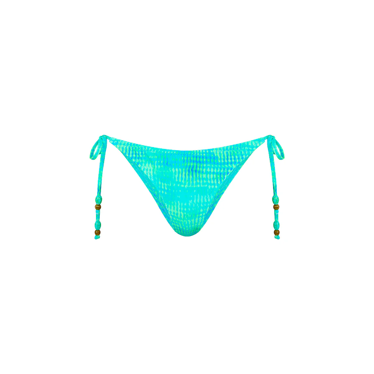 Full Coverage Tie Bikini Bottom - Summer Seas