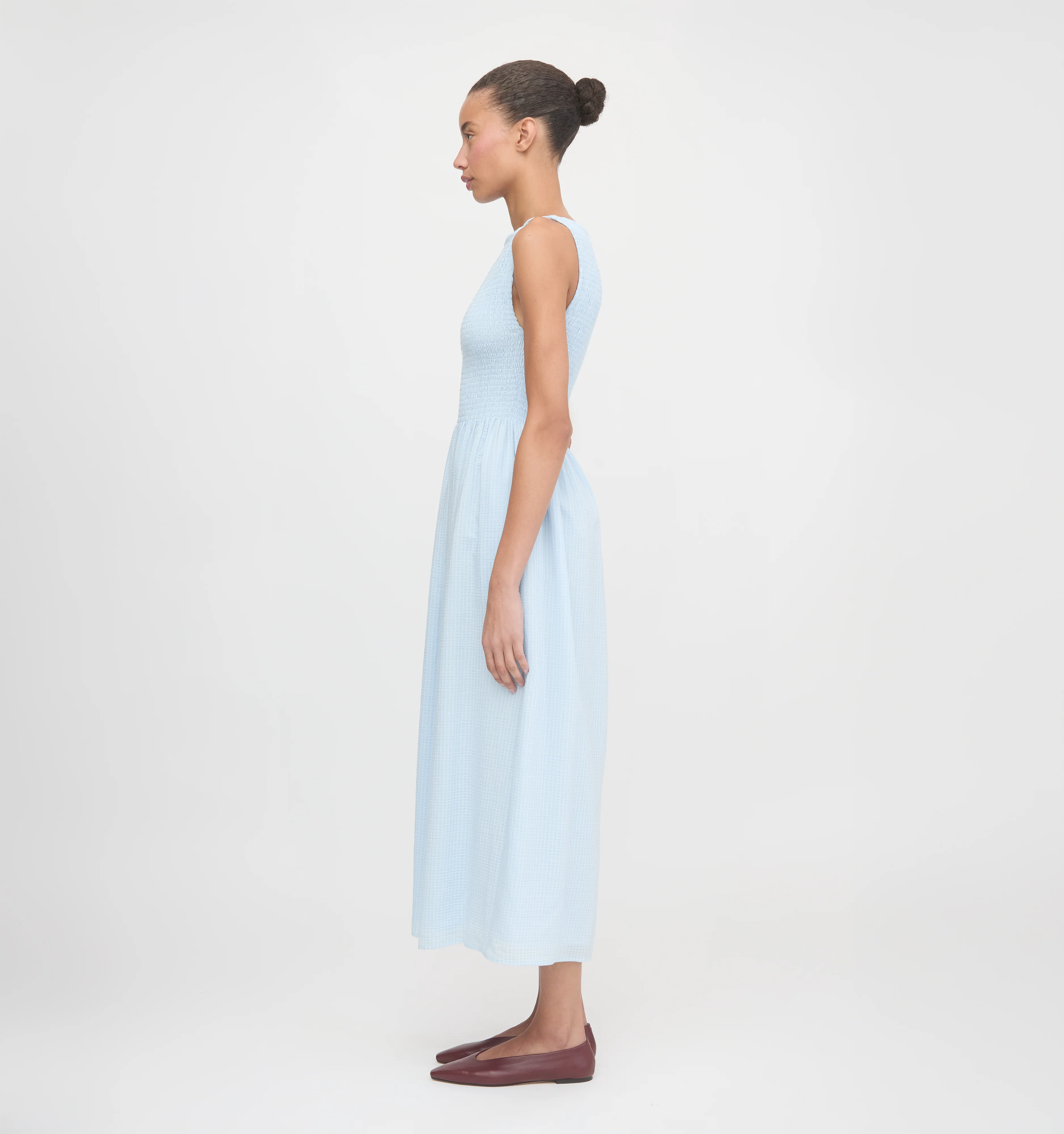 The Cosima Nap Dress - Pale Blue