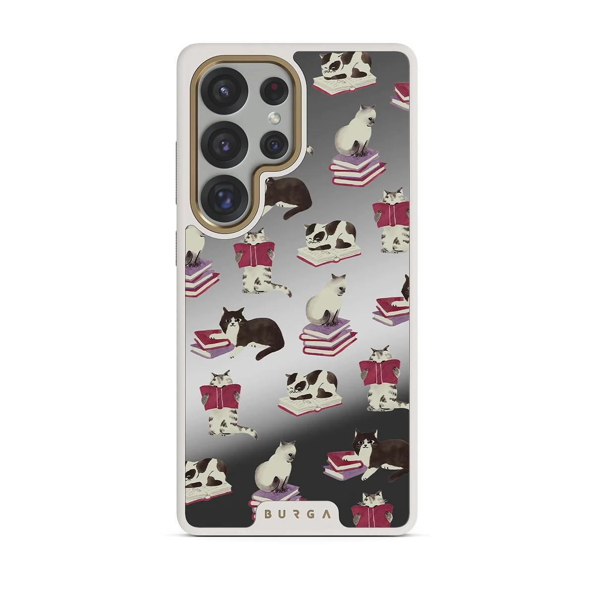 Curious Cat - Samsung Galaxy S25 Ultra ケース