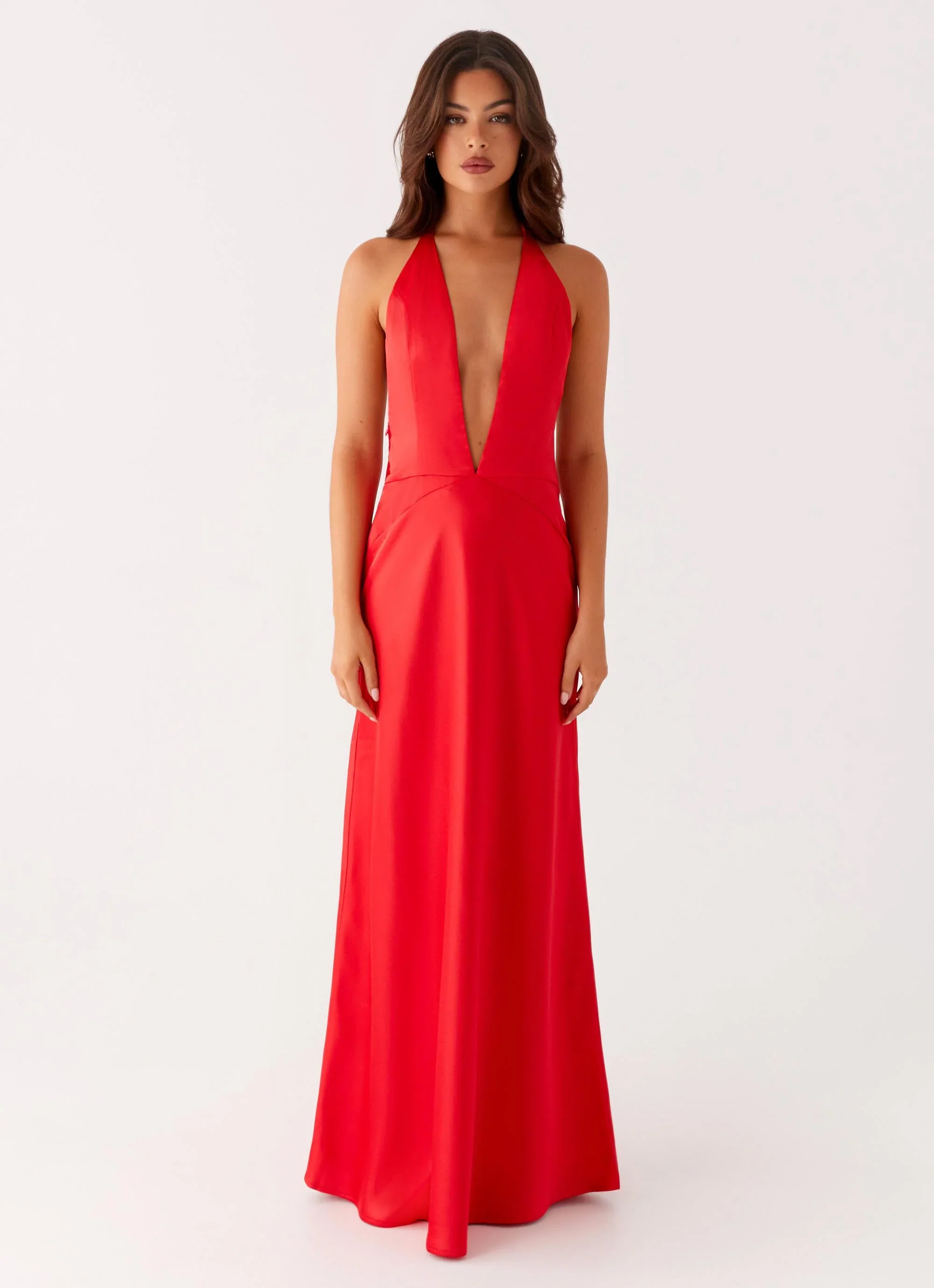 Idol Maxi Dress - Red