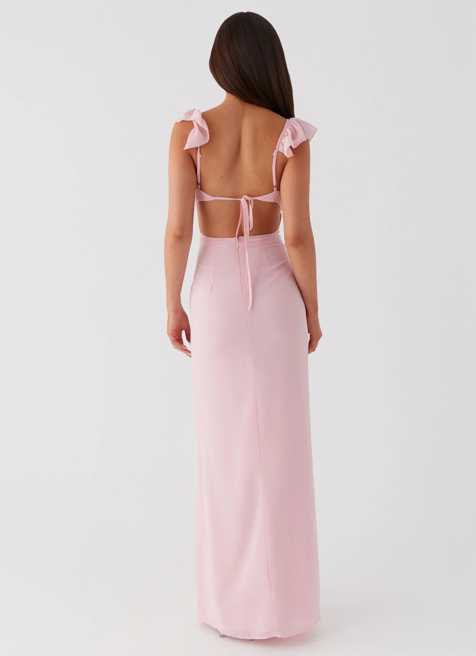 Silvie Maxi Dress - Pink - luluinthesky