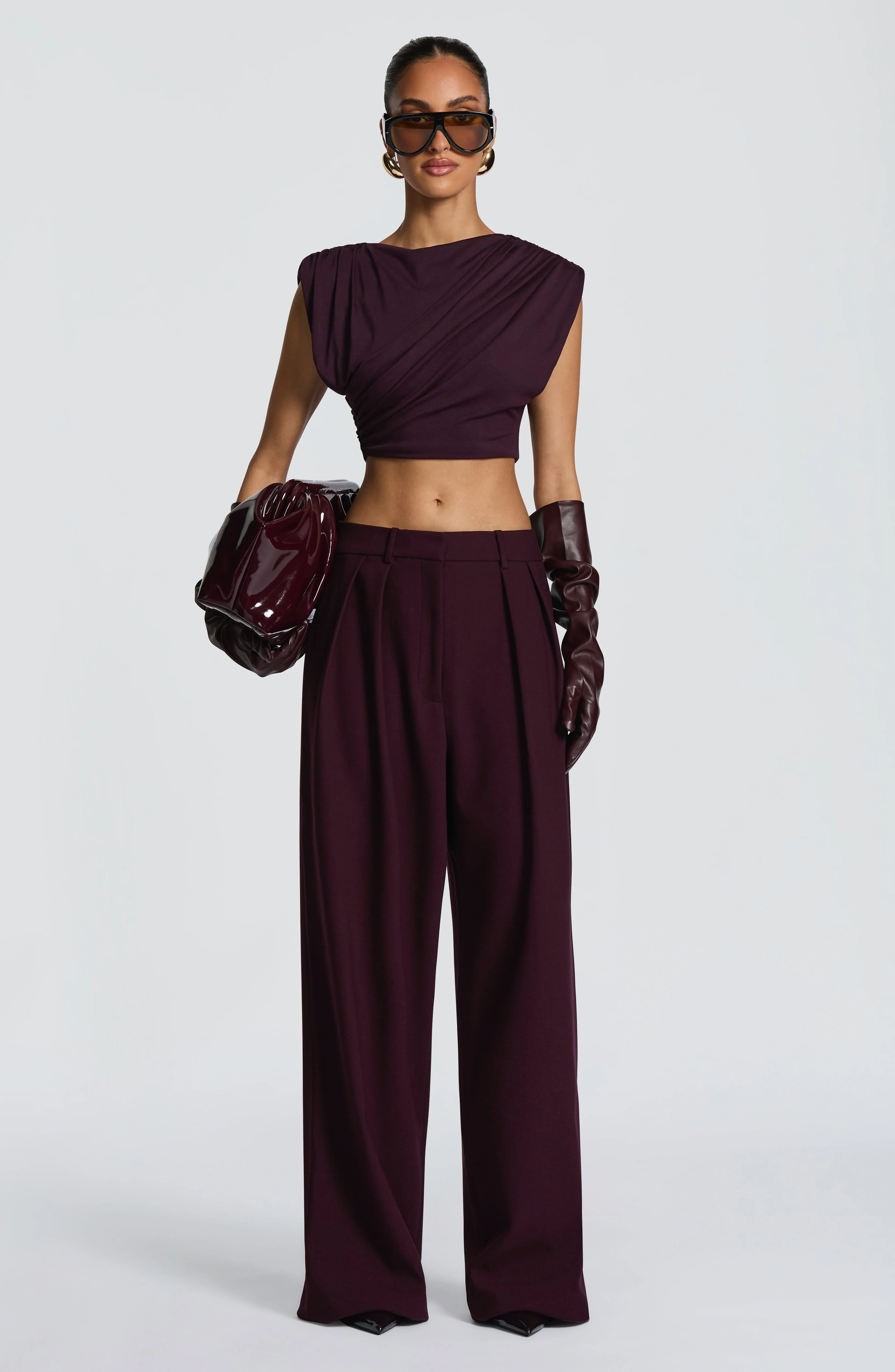 Amara Top - Plum