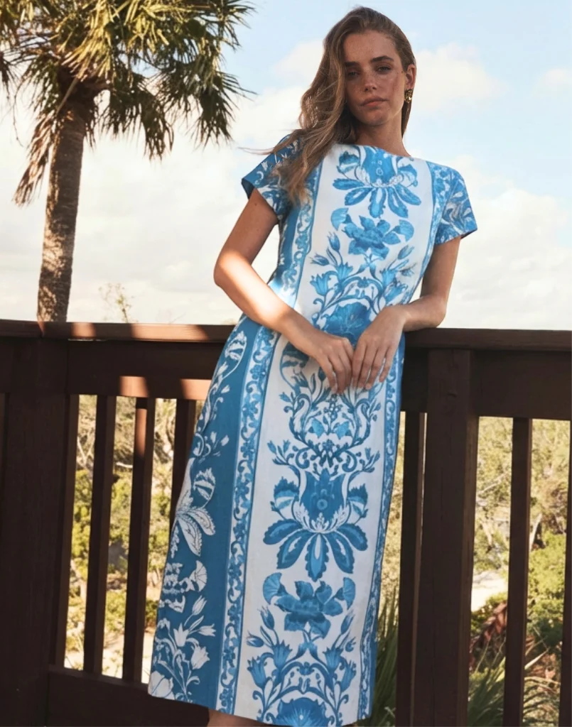 Adria Midi Dress