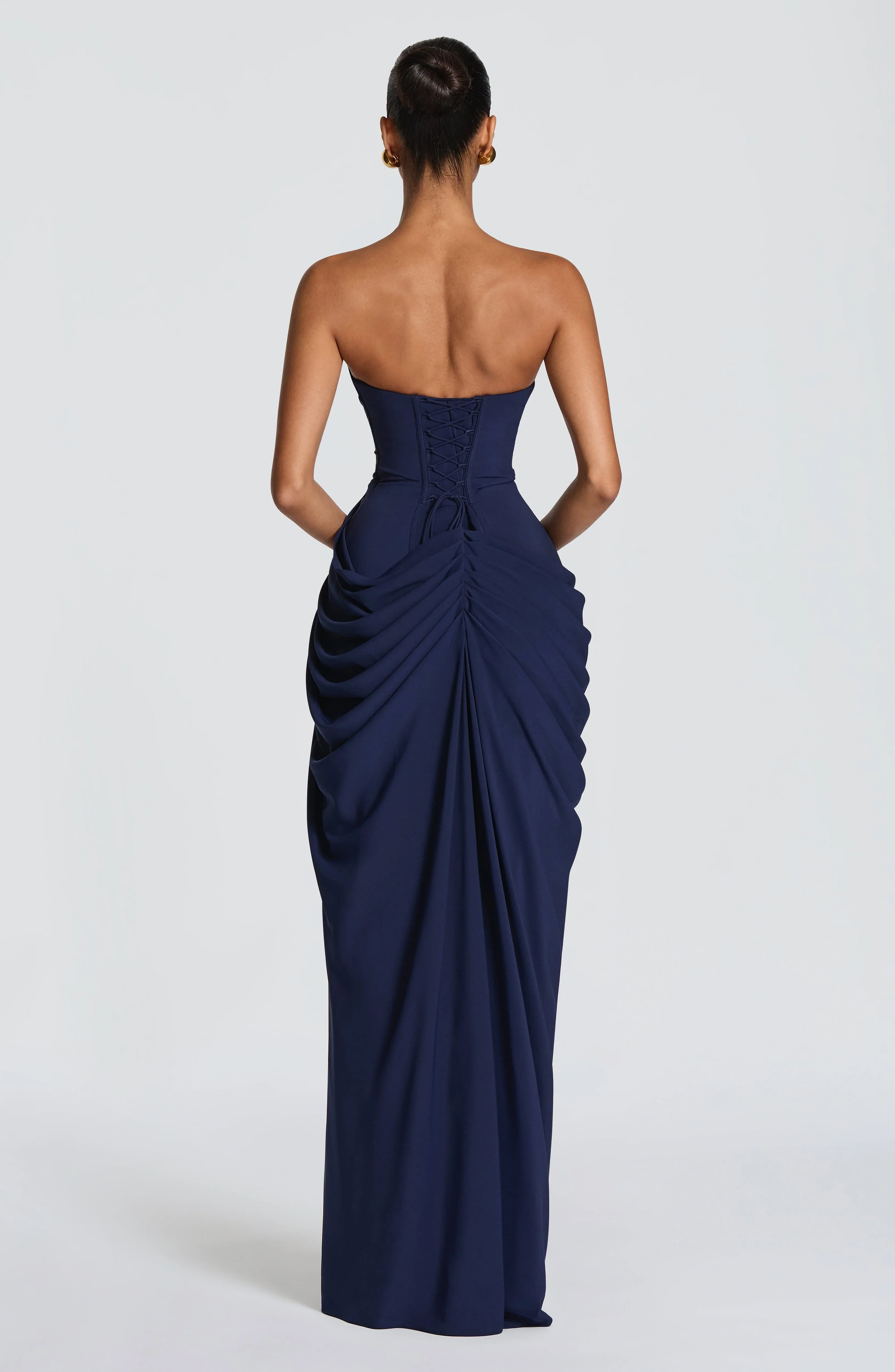 Cyra Maxi Dress - Navy - luluinthesky