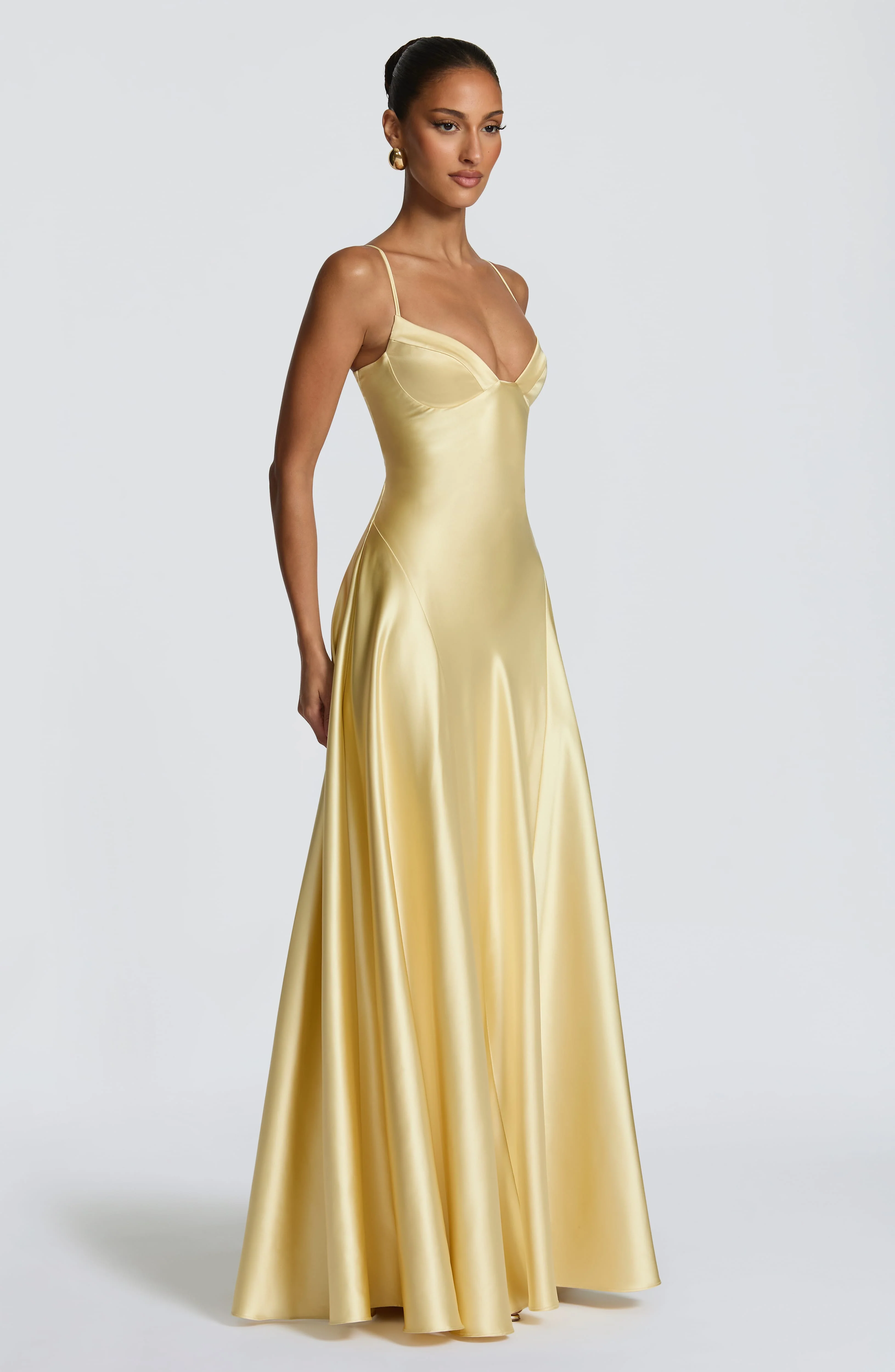 Asterin Maxi Dress - Lemon