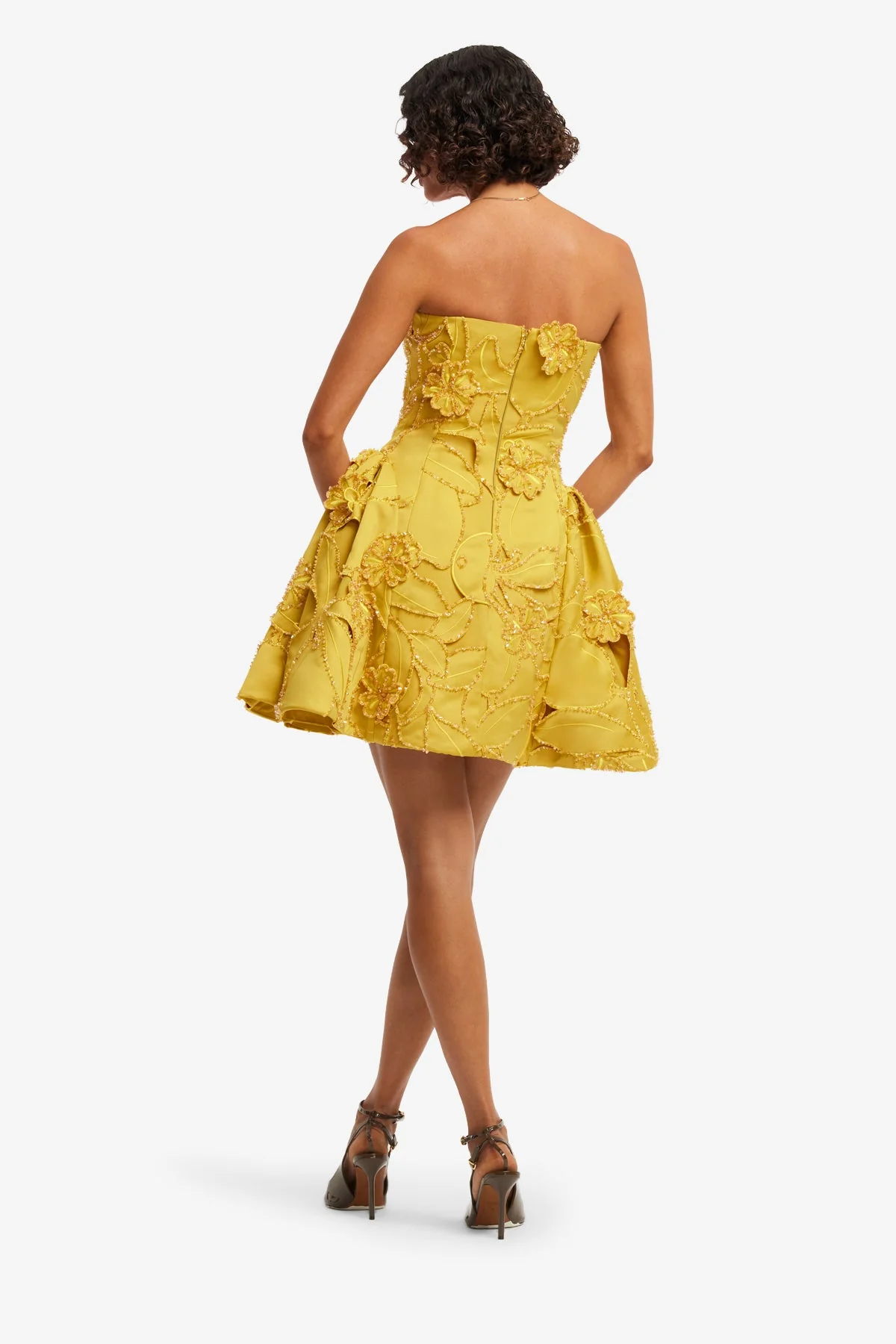 Lena Embellished Bustier Mini Dress - Opulence