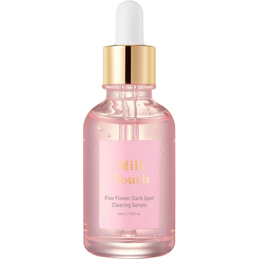 Milk Touch Serum + ampułki Serum usuwające ciemne plamy z pięciu kwiatów