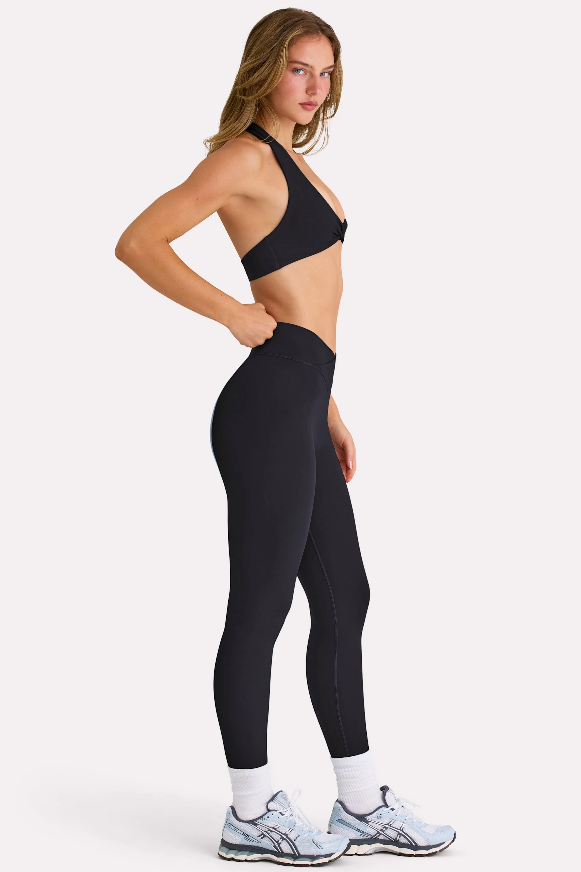 Soft Active Full-Length Leggings in Black