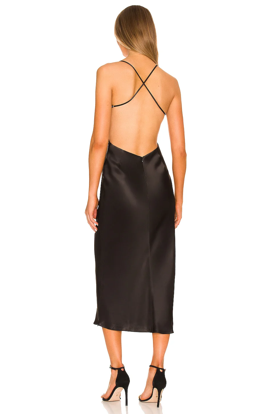 Thalia Bias Midi Dress