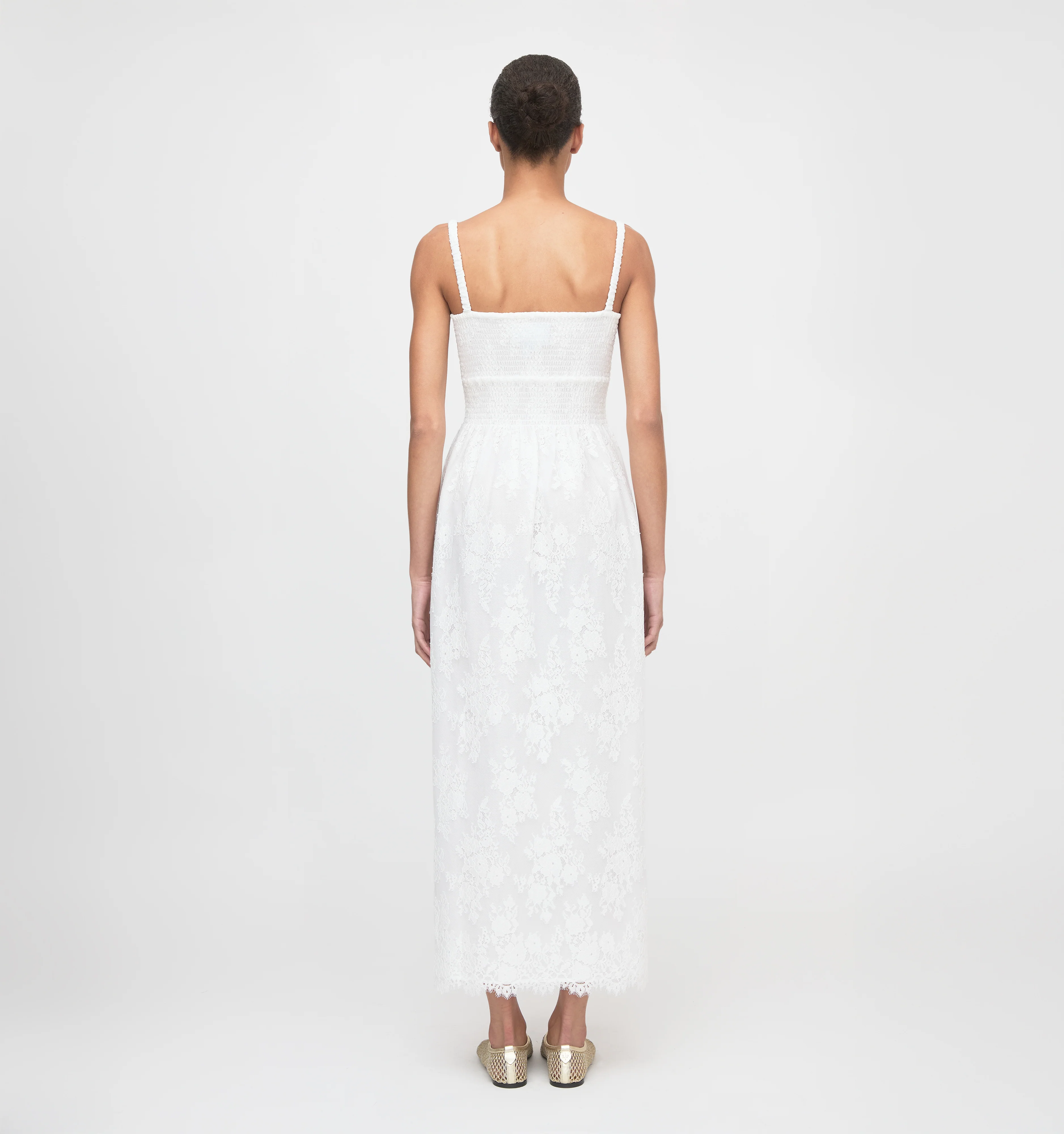 The Larissa Nap Dress - White Magnolia Lace