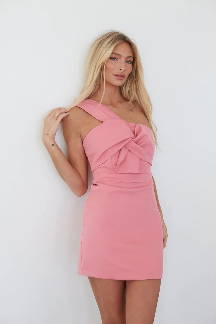 Zola One Shoulder Mini Dress - luluinthesky