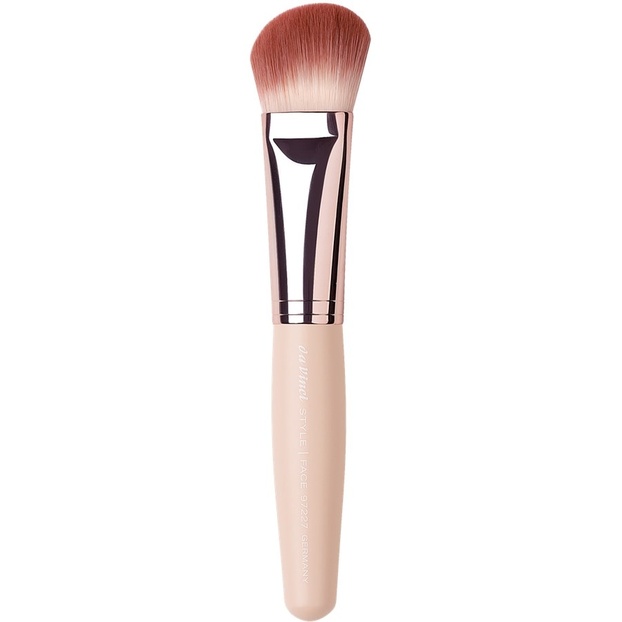 Da Vinci Powder- and rouge brush Skośny pędzel do różu, bujne sztuczne włosie