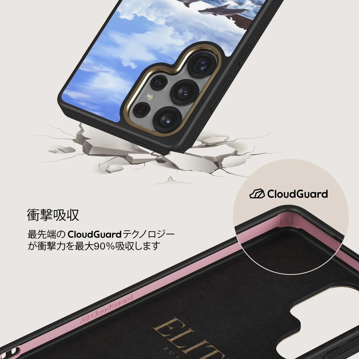 Retro Splash - Samsung Galaxy S25 Ultra ケース