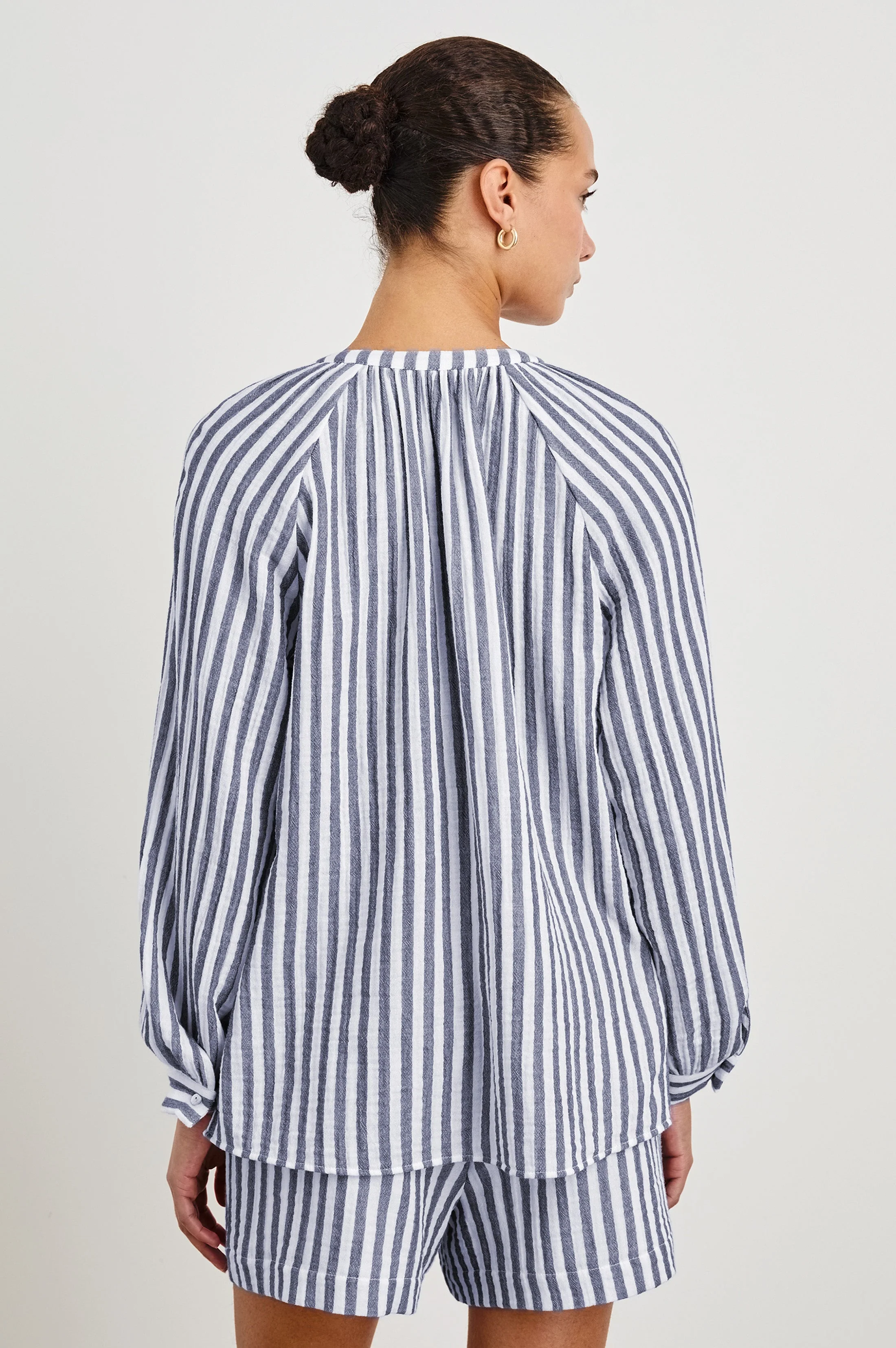 Brielle Top - Admiral Stripe
