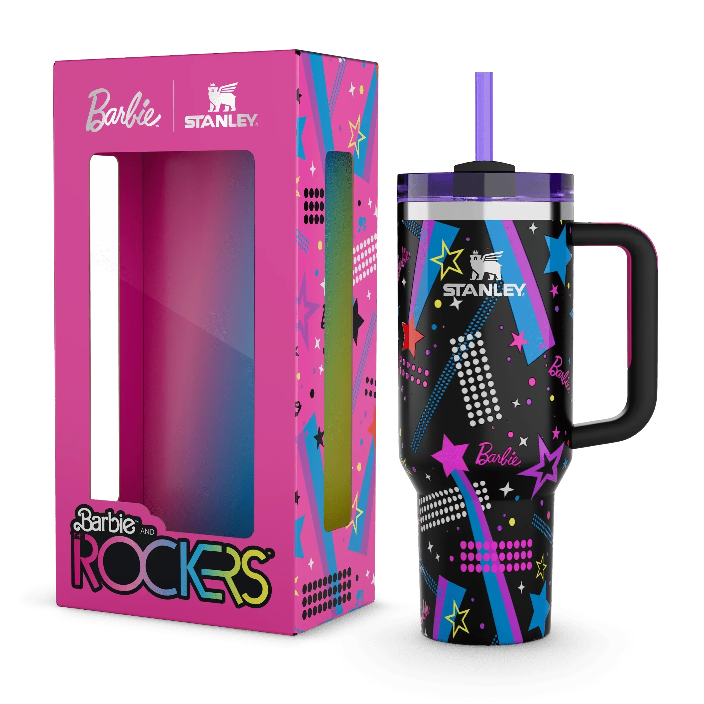 The Barbie™ x Stanley ’80s Rockers Quencher | 40 OZ