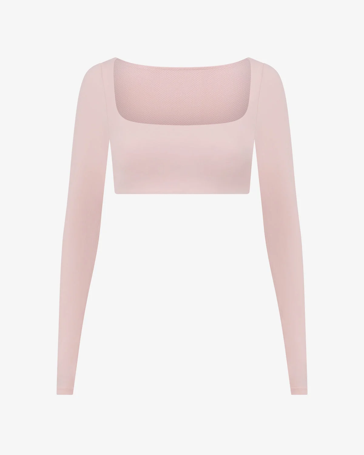 Freedom Scoop Long Sleeve Crop | Blush