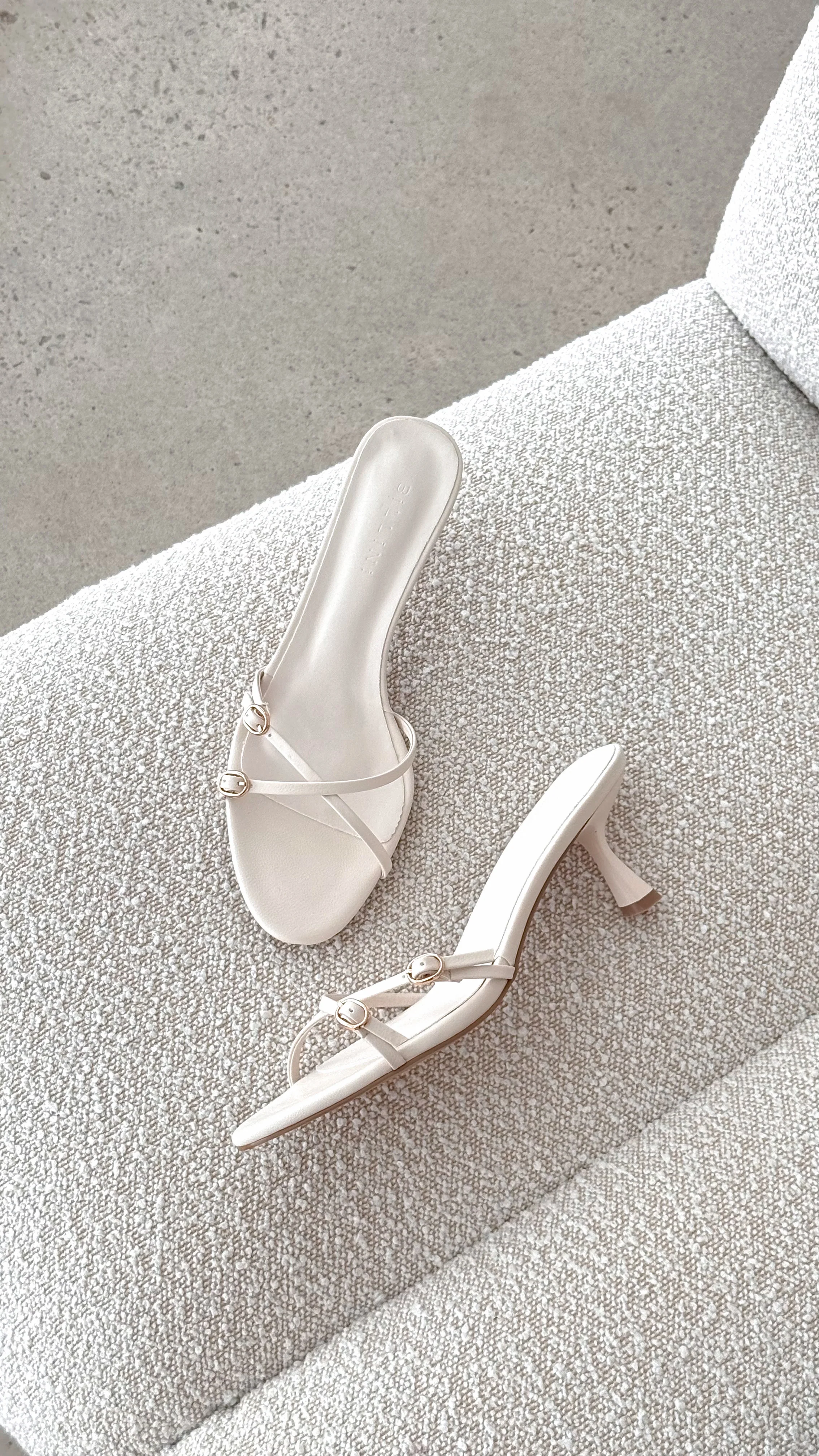 Wyler Heel - Ivory