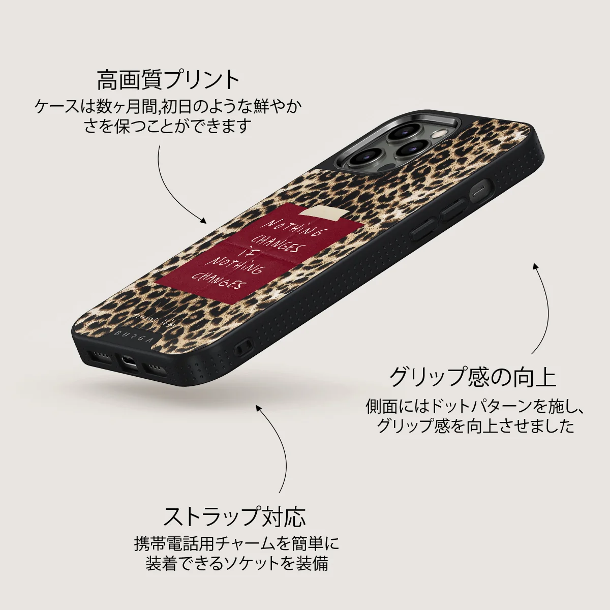 Nothing Changes - iPhone 12 Pro ケース