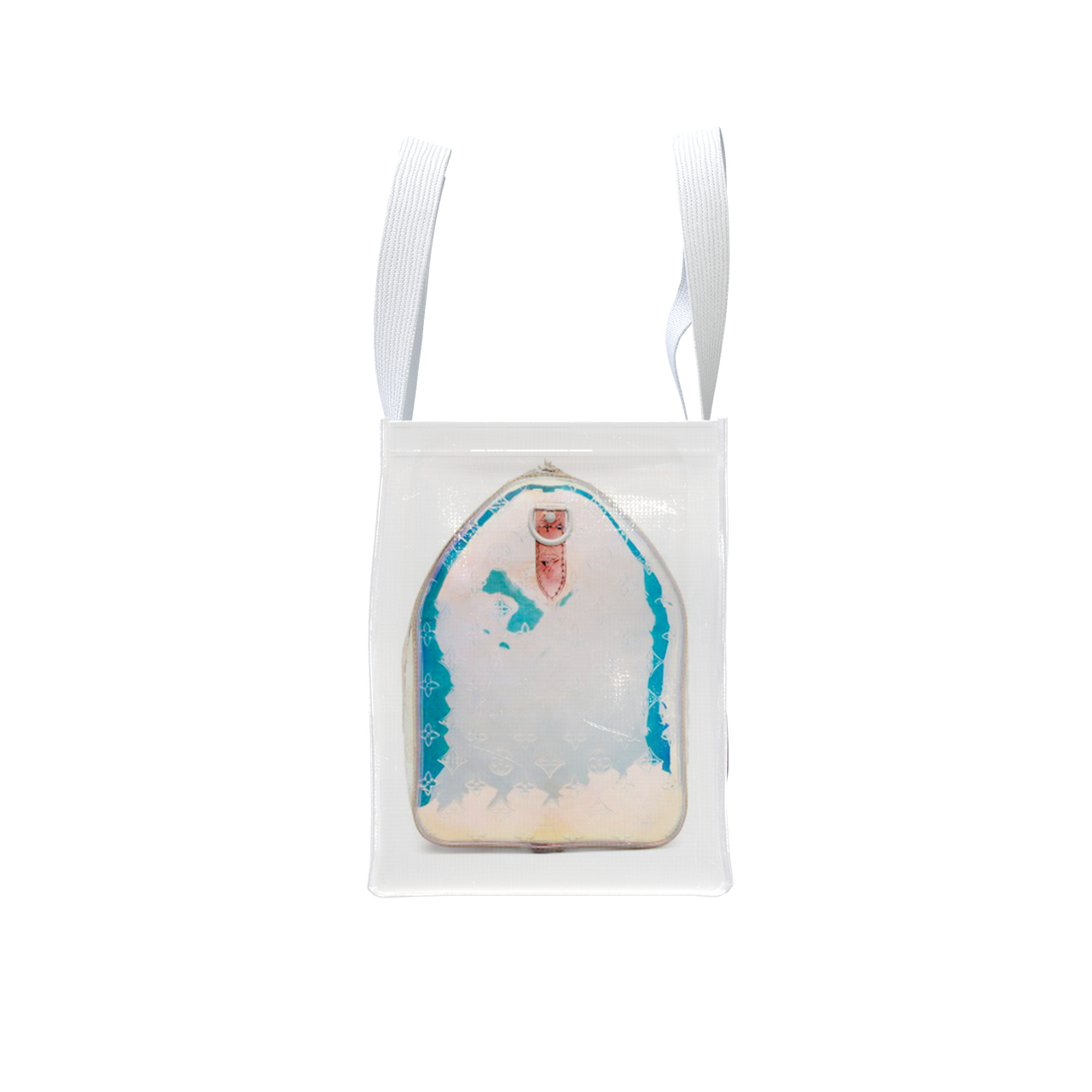 Tita Virgilia Duffle Grocery Bag Iridescent Large