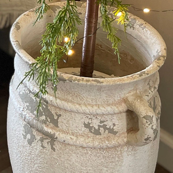 X-Large Wild Pine Pre-Lit Christmas Tree with Removable Pot