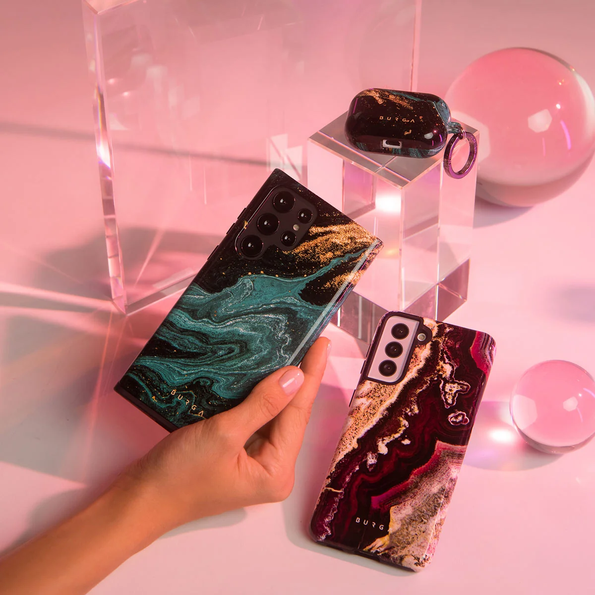 Purple Skies - Samsung Galaxy S25 Edge ケース