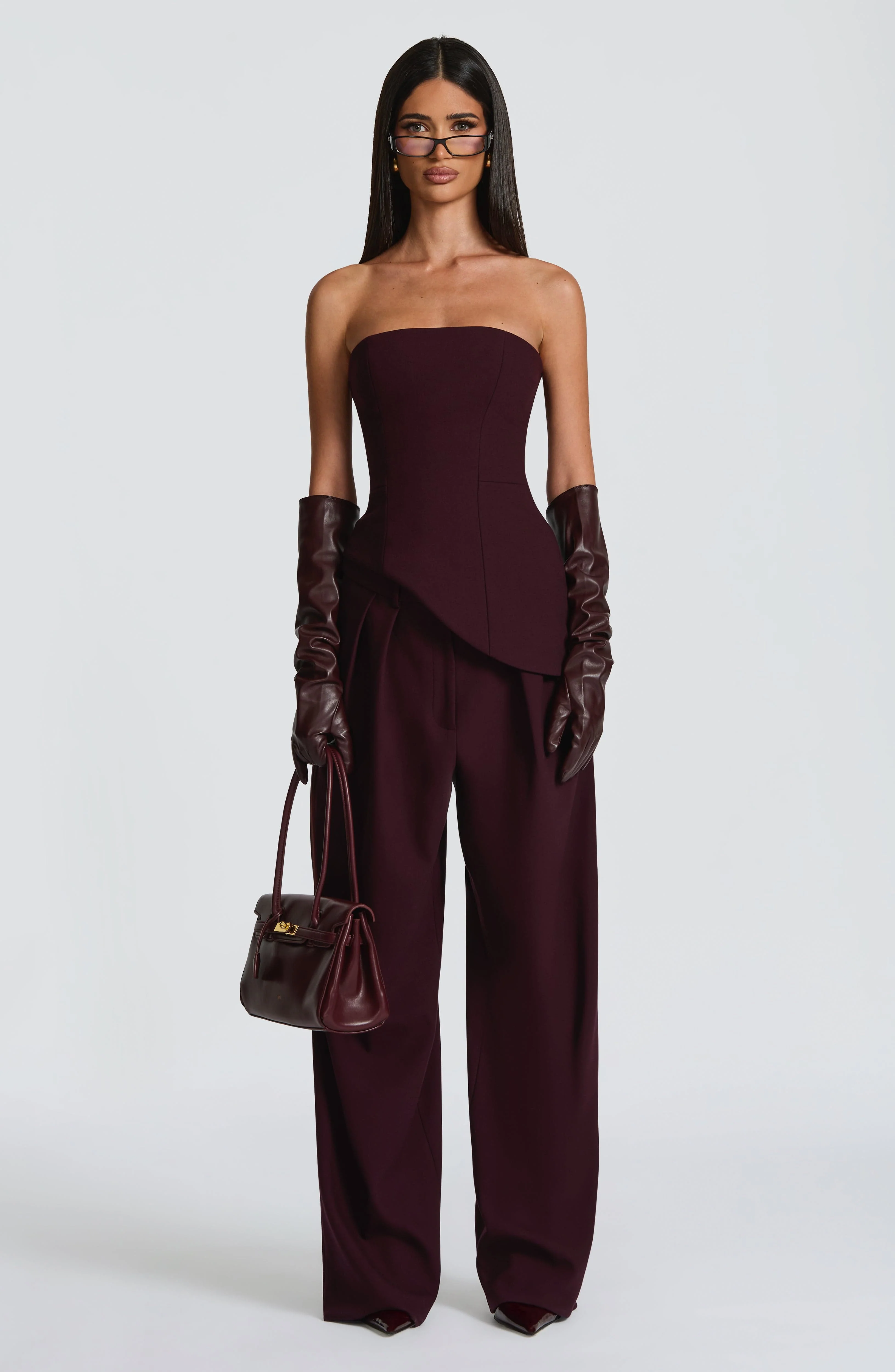 Kirsty Pants - Plum