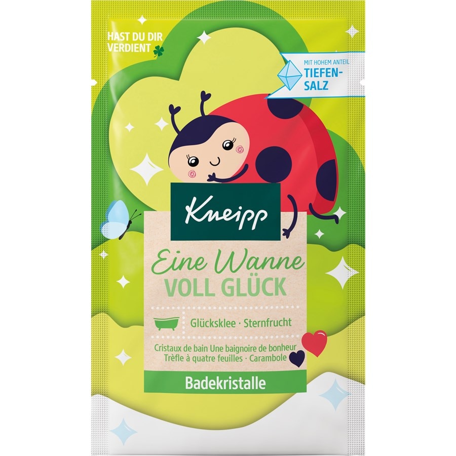 Kneipp Bath crystals Kryształy do kąpieli Wanna pełna szczęścia