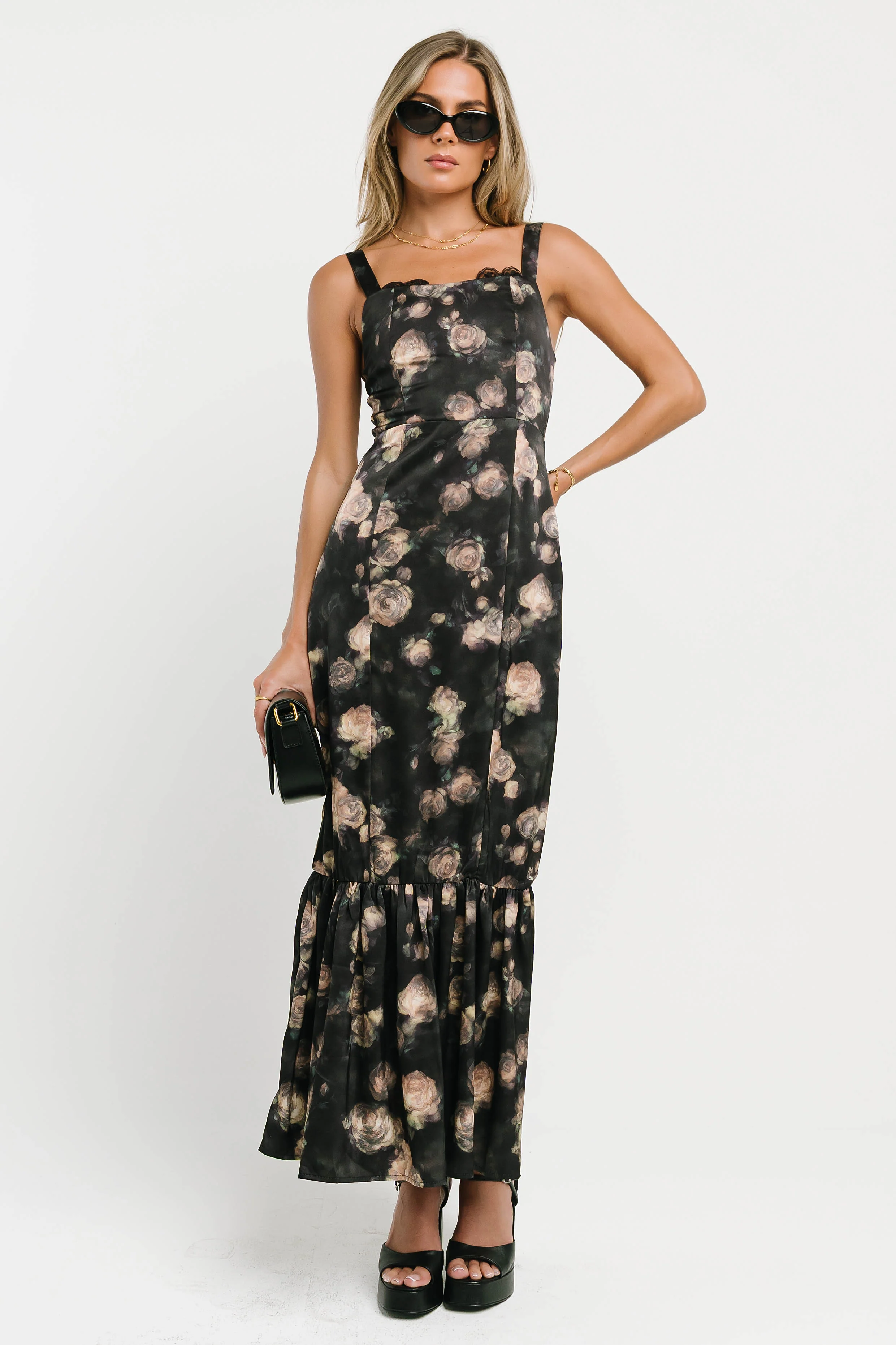 Lyla Floral Midi Dress