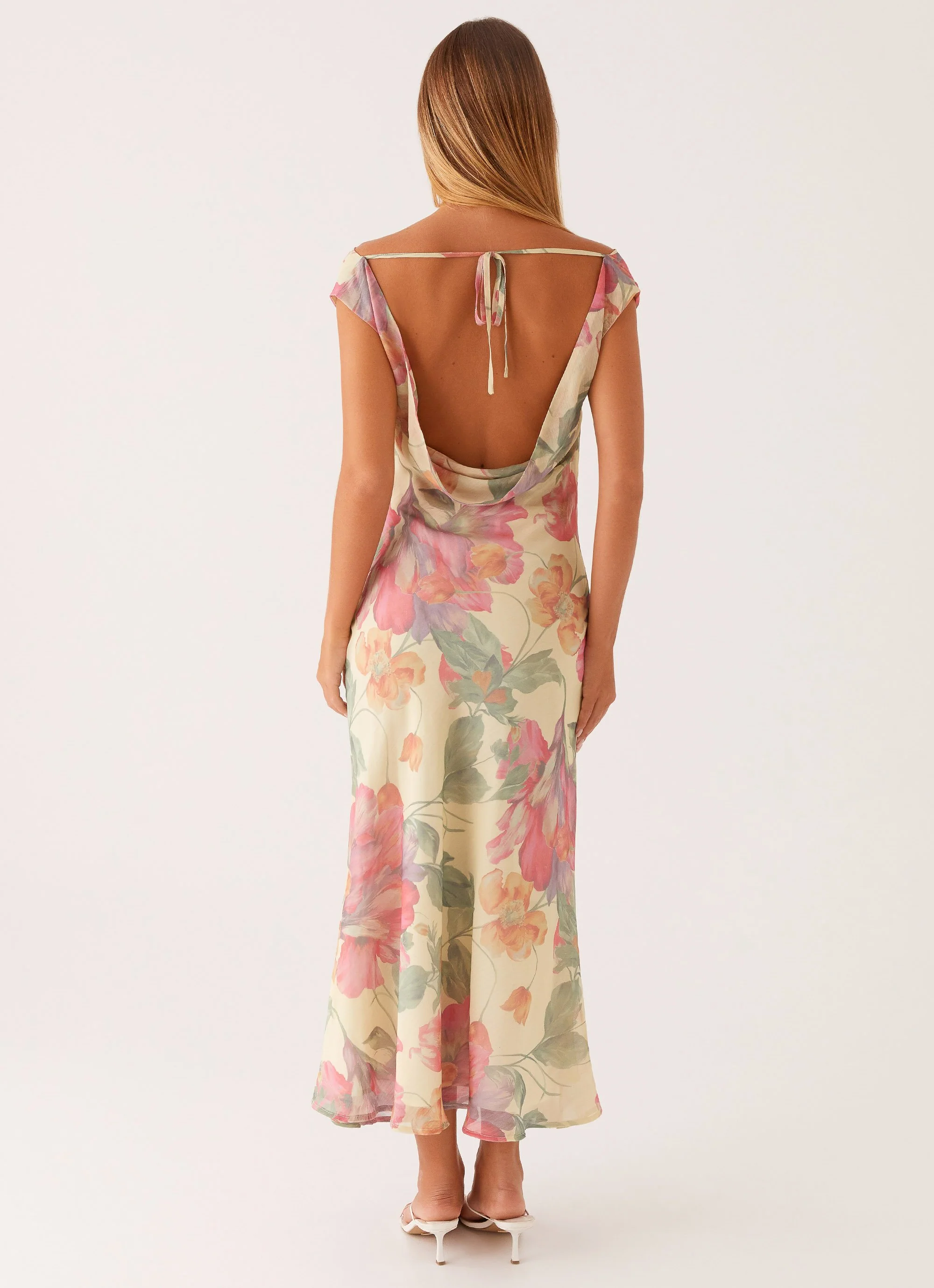Role Model Maxi Dress - Yellow Peony - luluinthesky