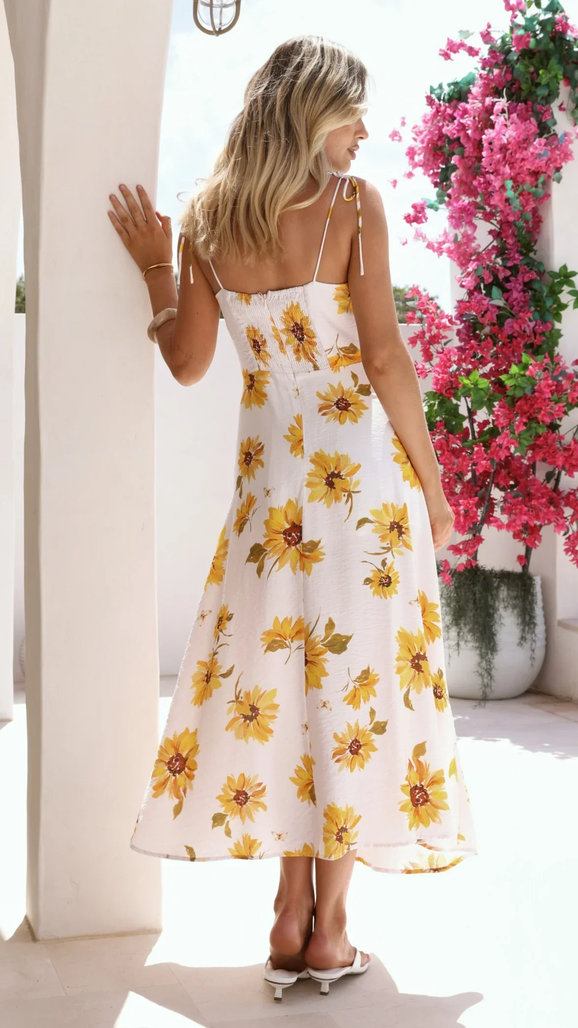 Samantha Maxi Dress - Sunflower Print