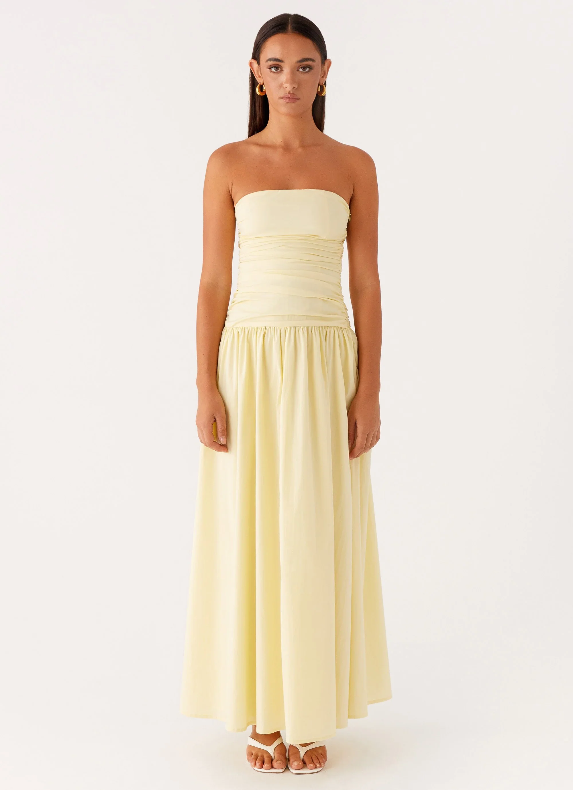 Carmel Maxi Dress - Yellow