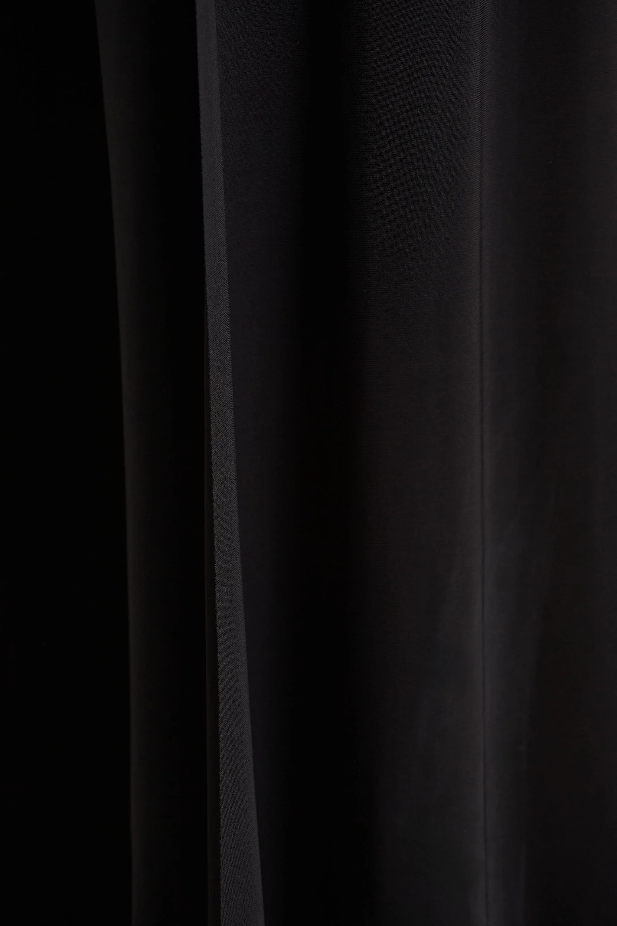 Zara | Black Square-Neck Jumpsuit With Cape Sleeves