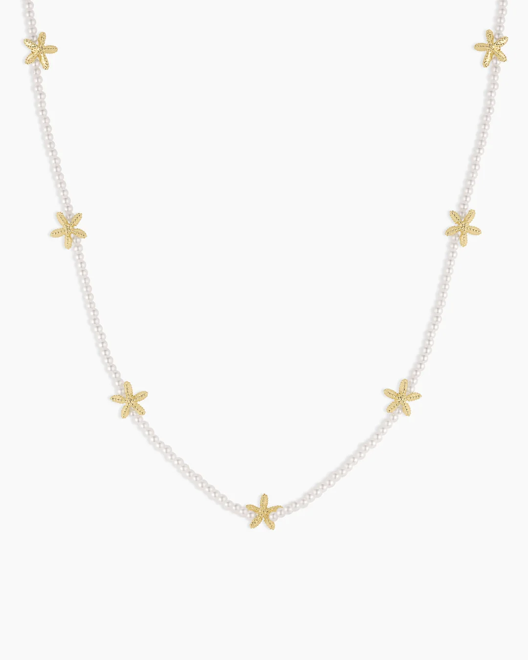Starfish Pearl Necklace