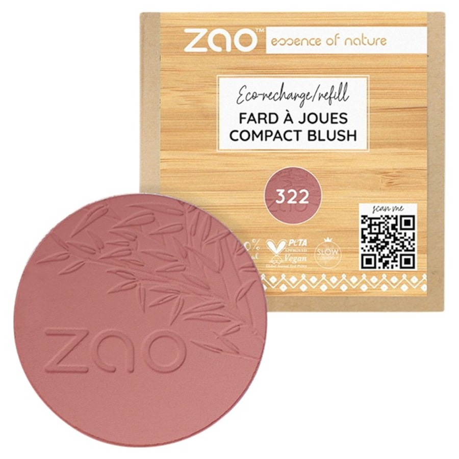 Zao Rouge & Highlighter Kompaktowy róż do policzków