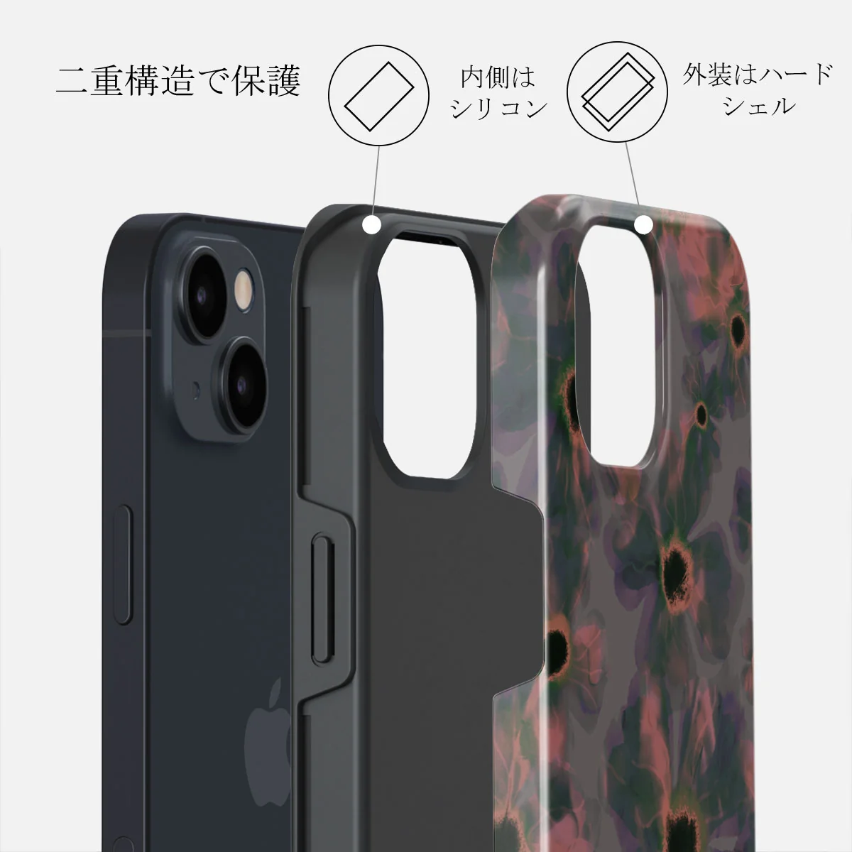 Volcanic Garden - iPhone 13 ケース