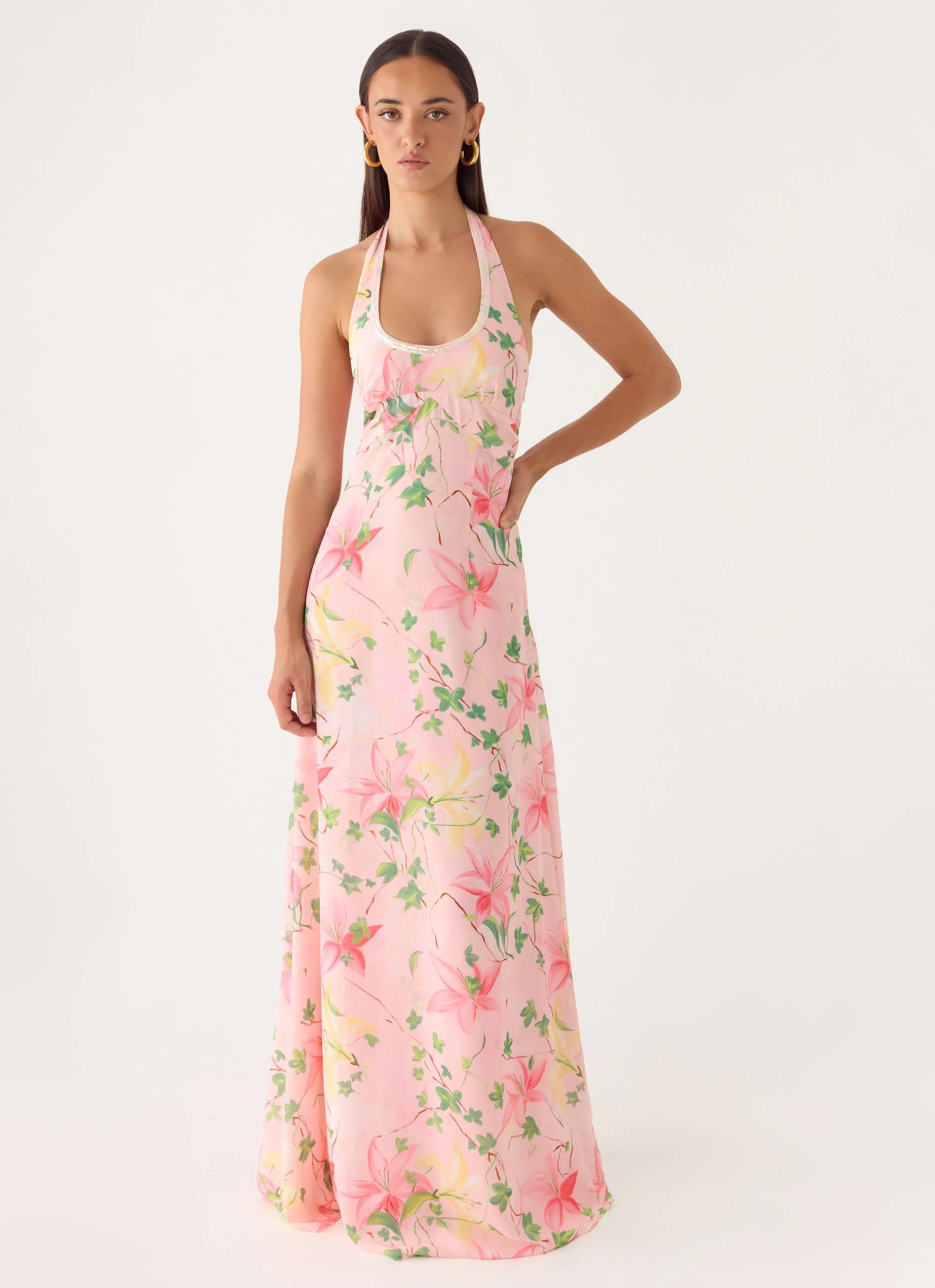 No One Else Maxi Dress - Blooming Spring - luluinthesky