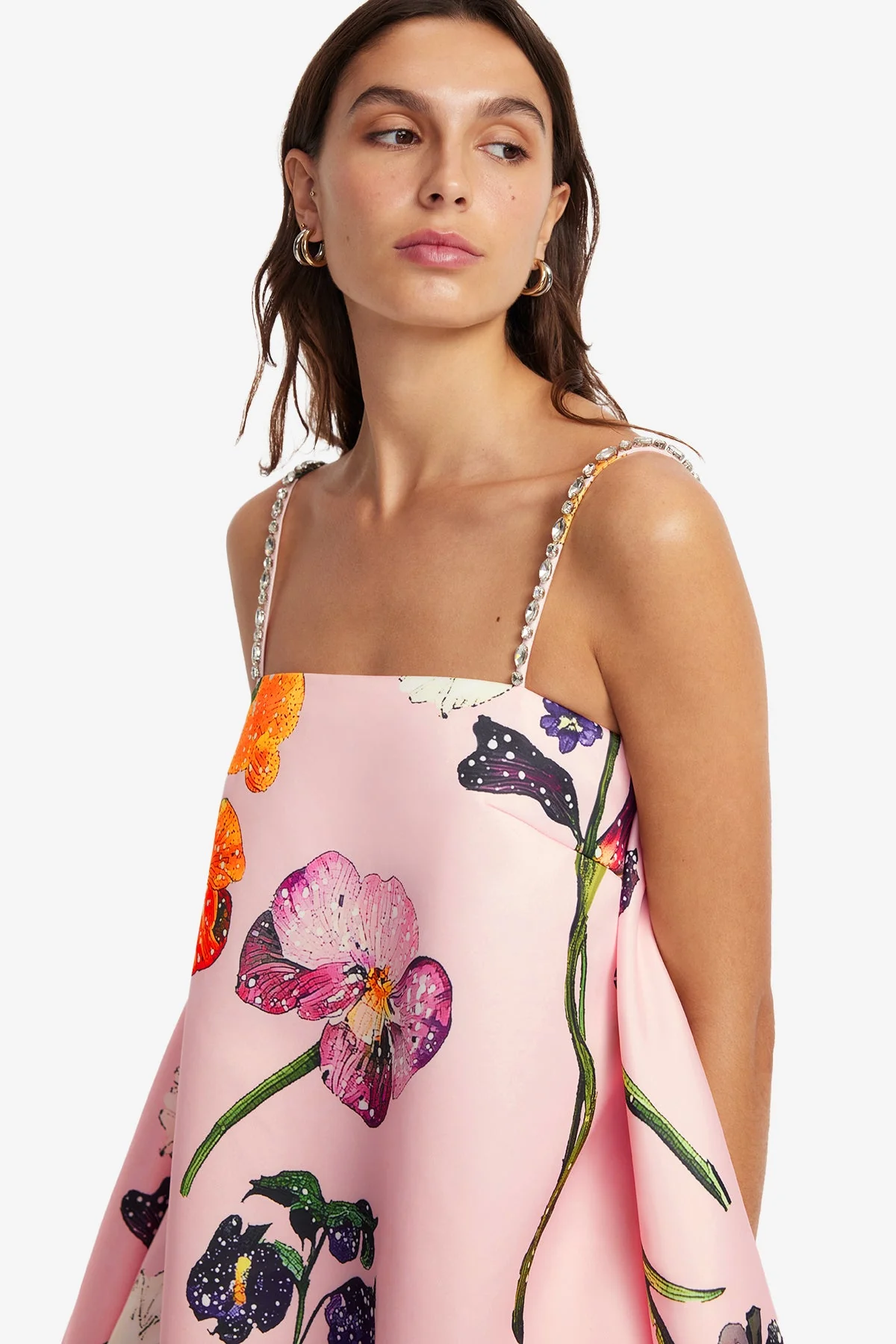 Patsy Embellished Puff Mini Dress - Wildbloom