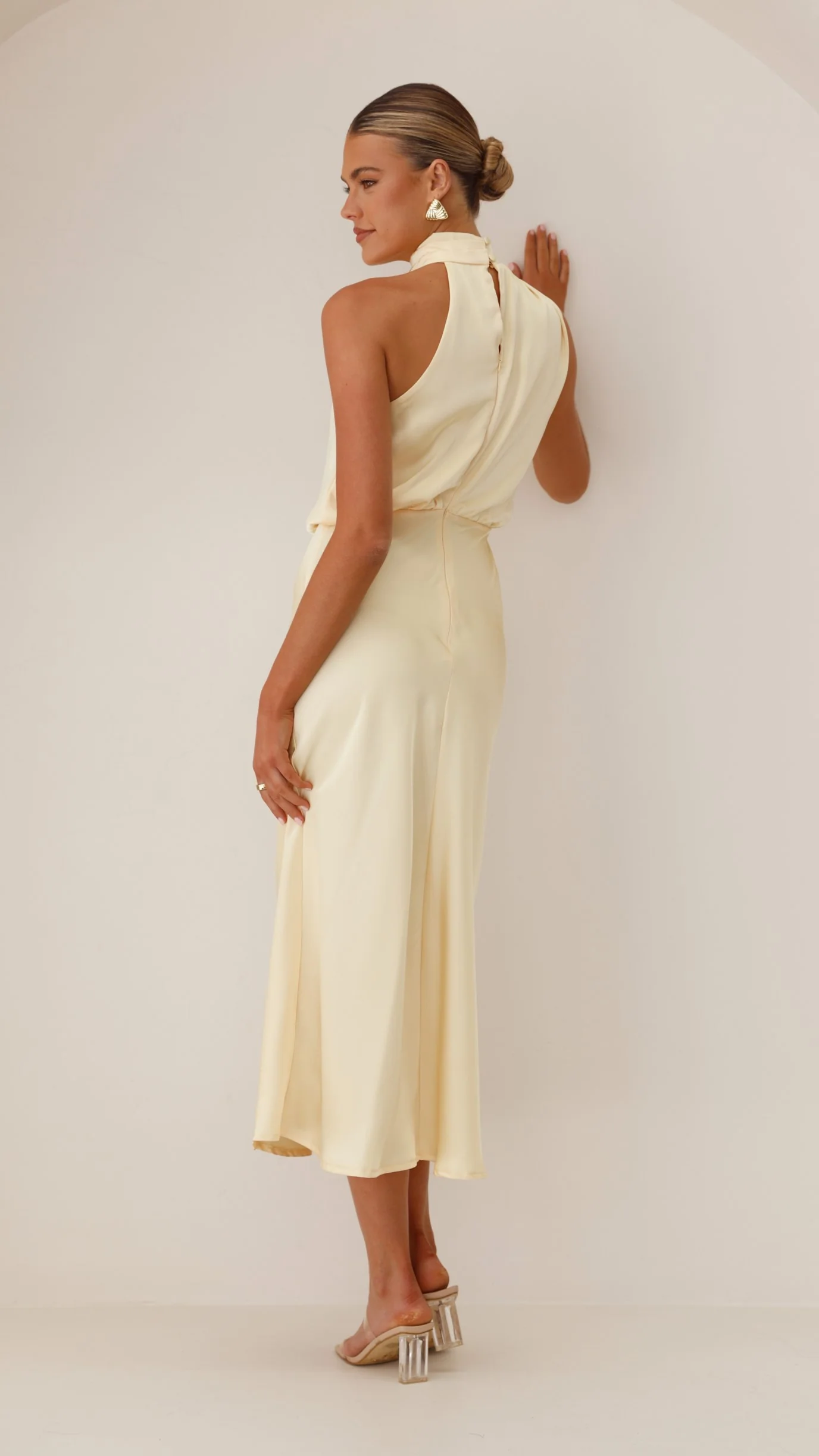 Esther Maxi Dress - Lemon