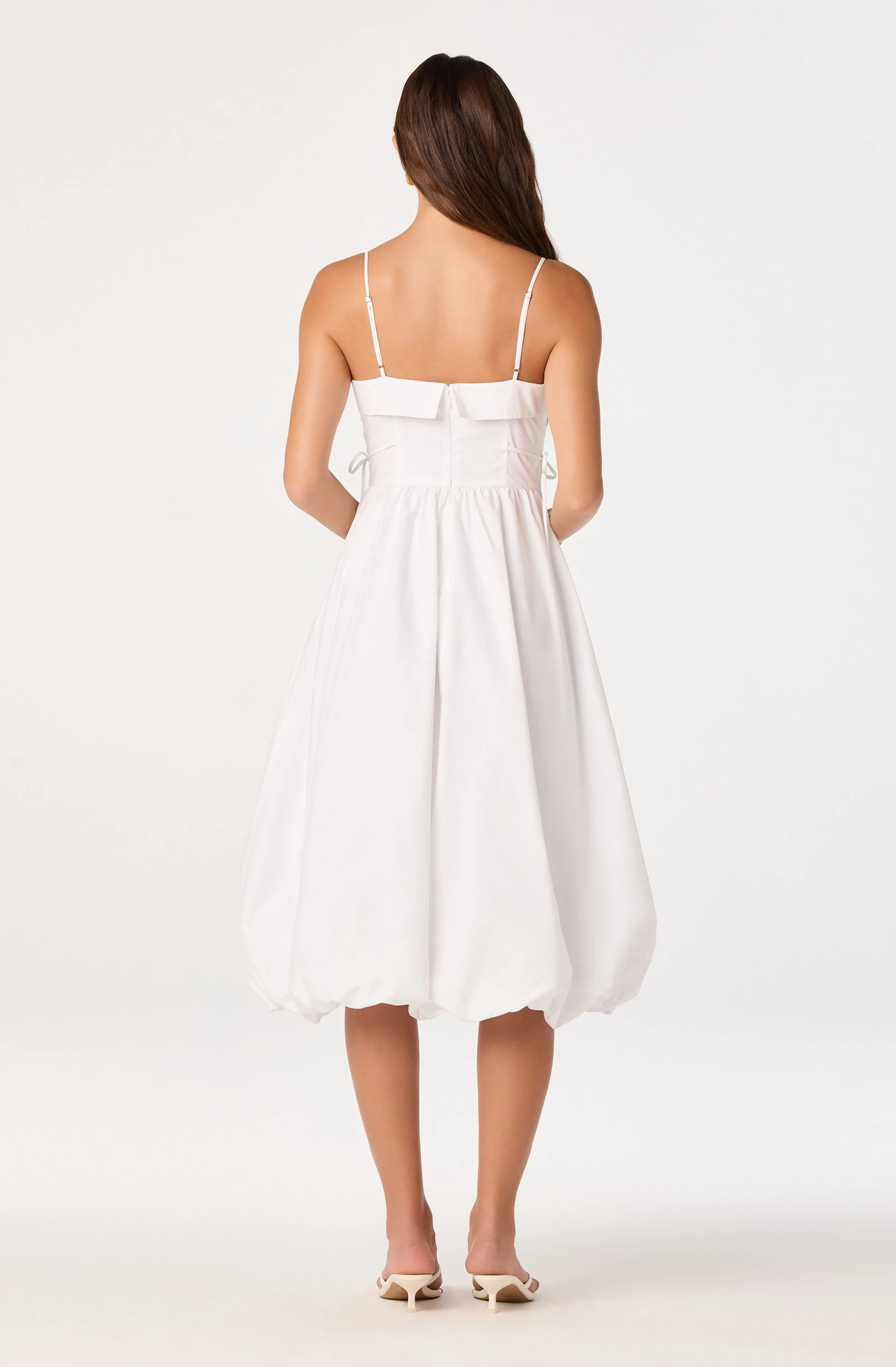 Dahlia Bubble Hem Midi Dress