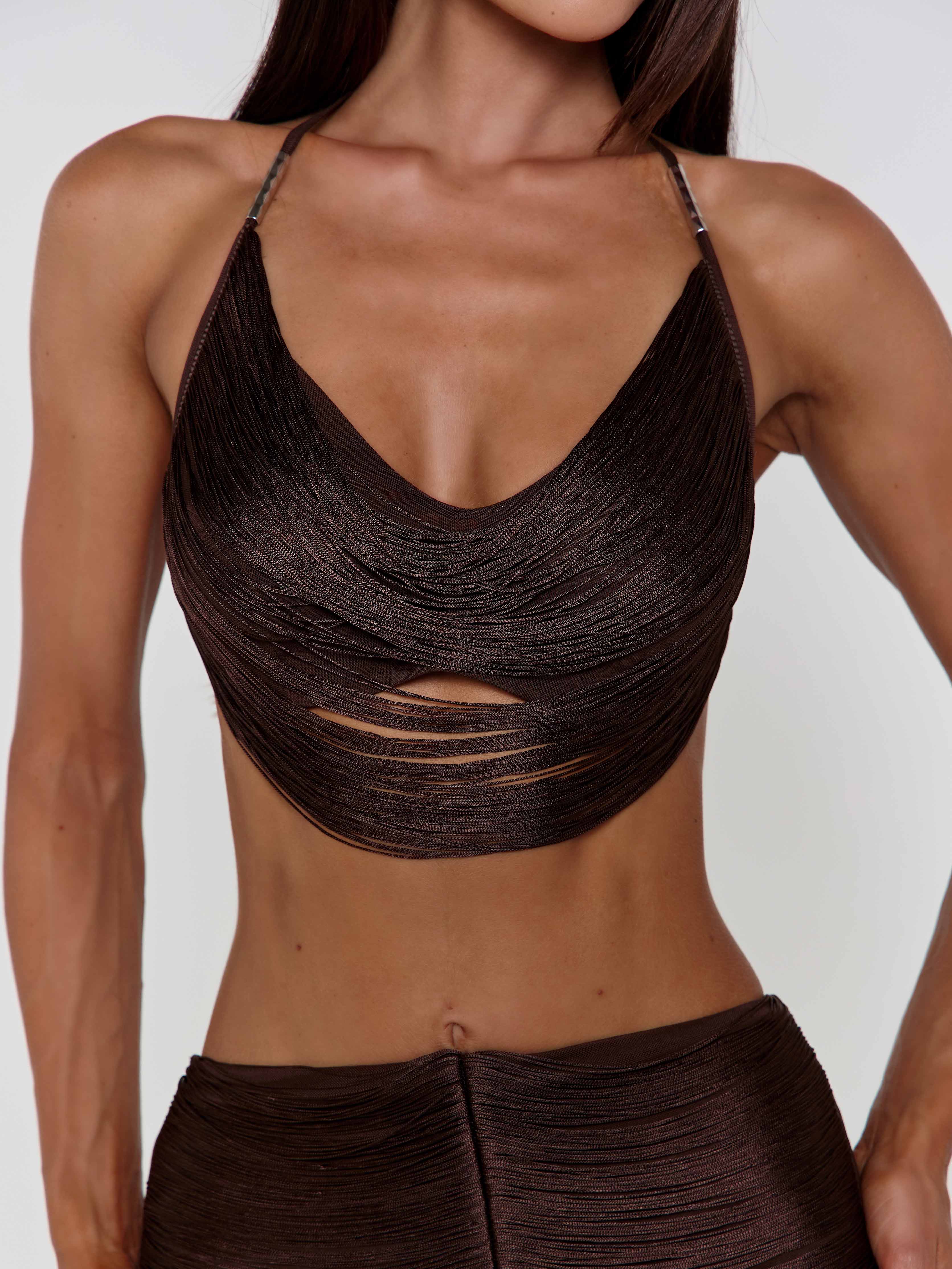 Eliana Top Brown