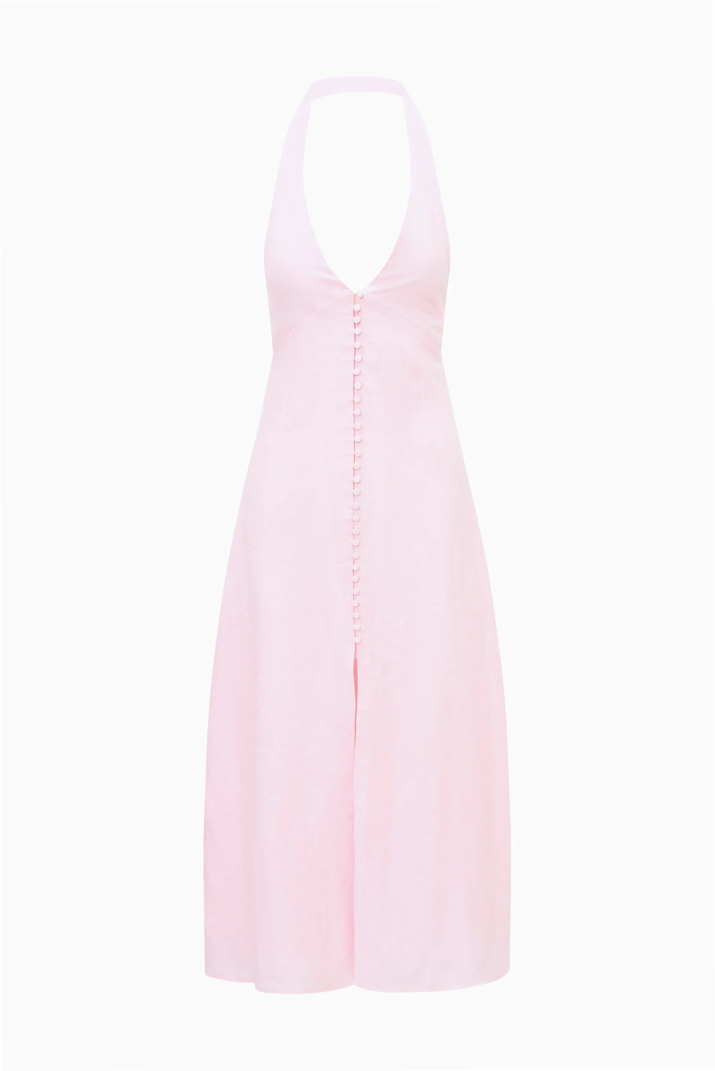 Lovis Linen Halter Maxi Dress