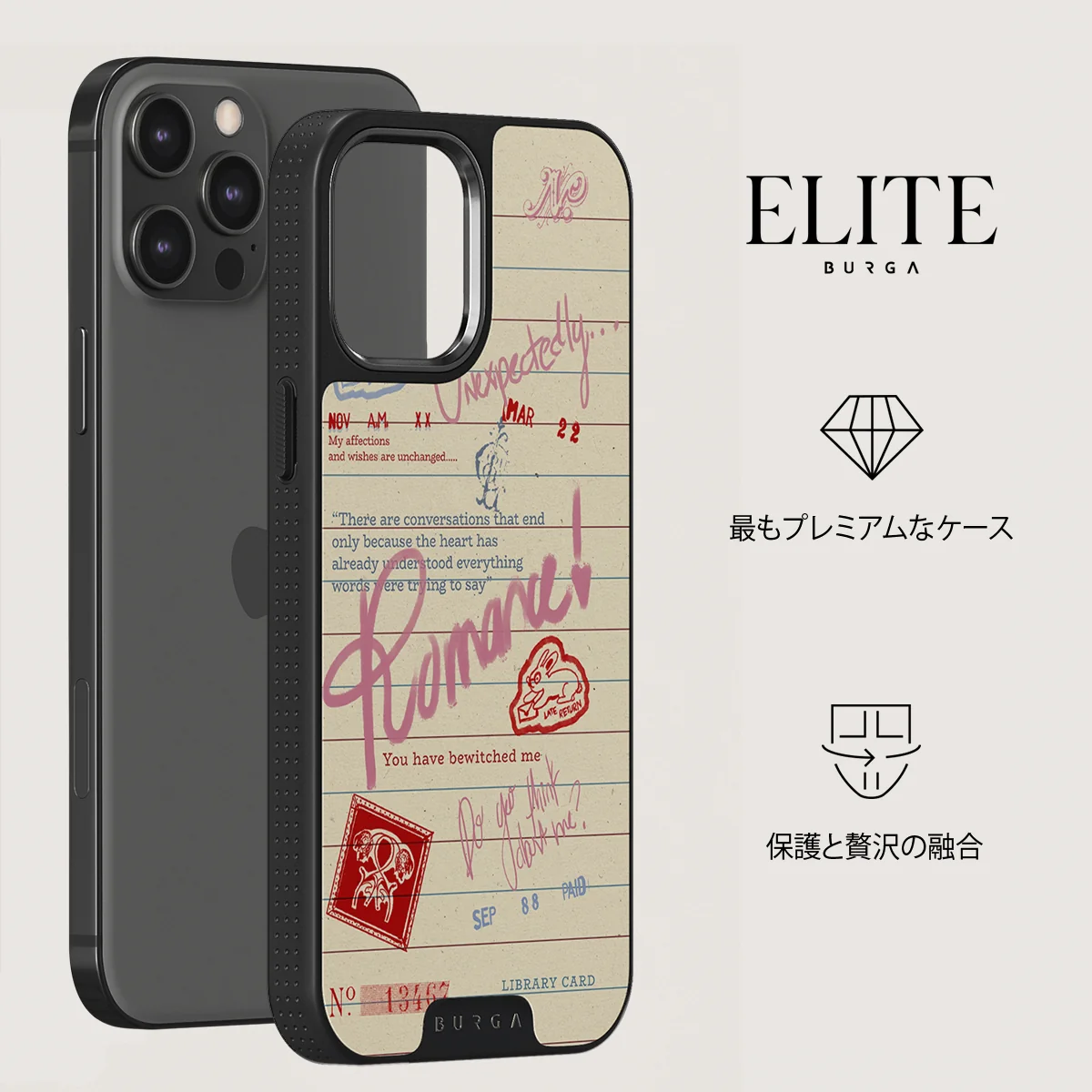 Library Card - iPhone 12 Pro Max ケース
