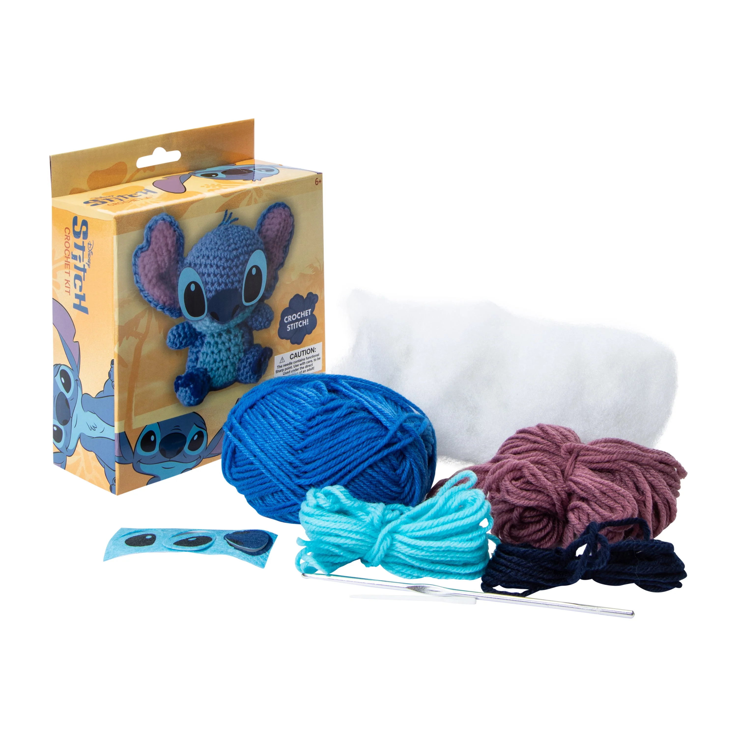 Crochet Kit: Disney Stitch - DIY Complete Kit For Beginners