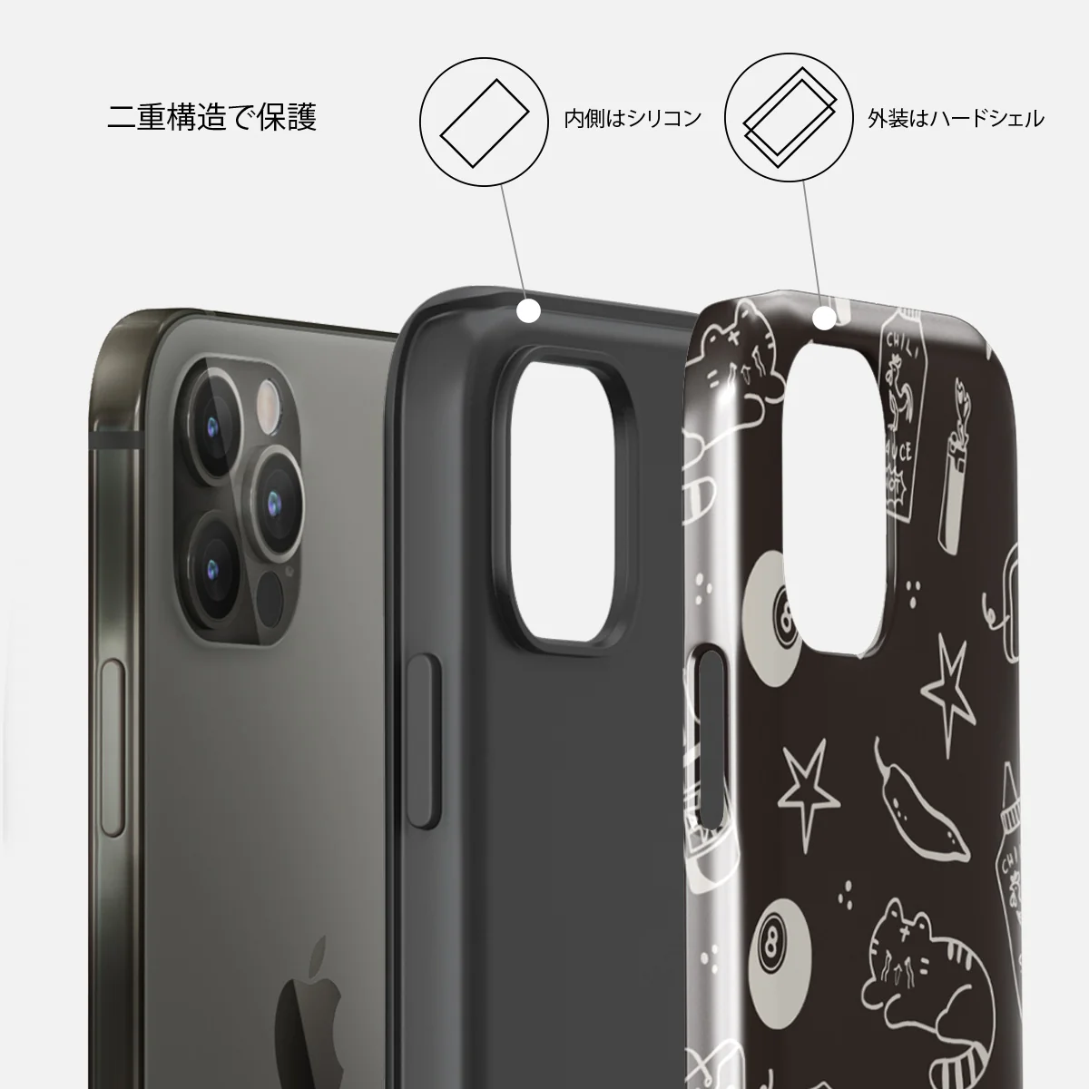 Essentials - iPhone 12 Pro ケース