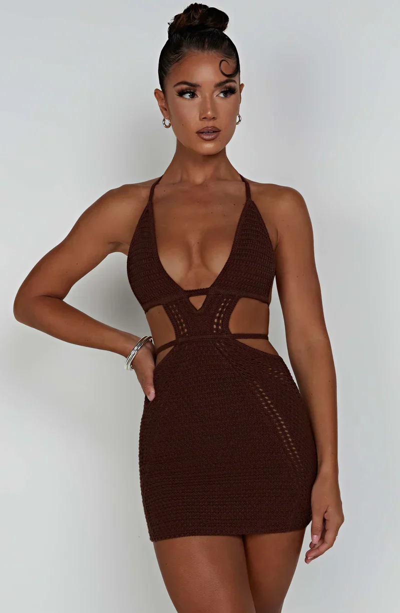 Maita Knitted Mini Dress